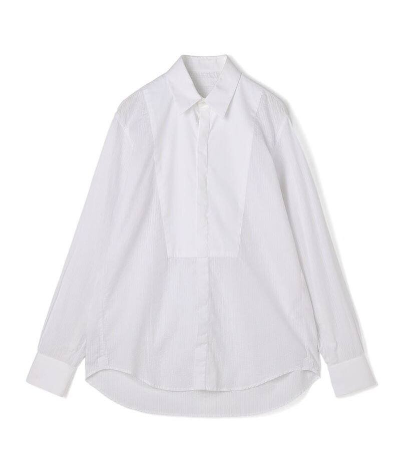 BOURRIENNE ELEGANCE SEERSUCKER シアサッカーシャツ