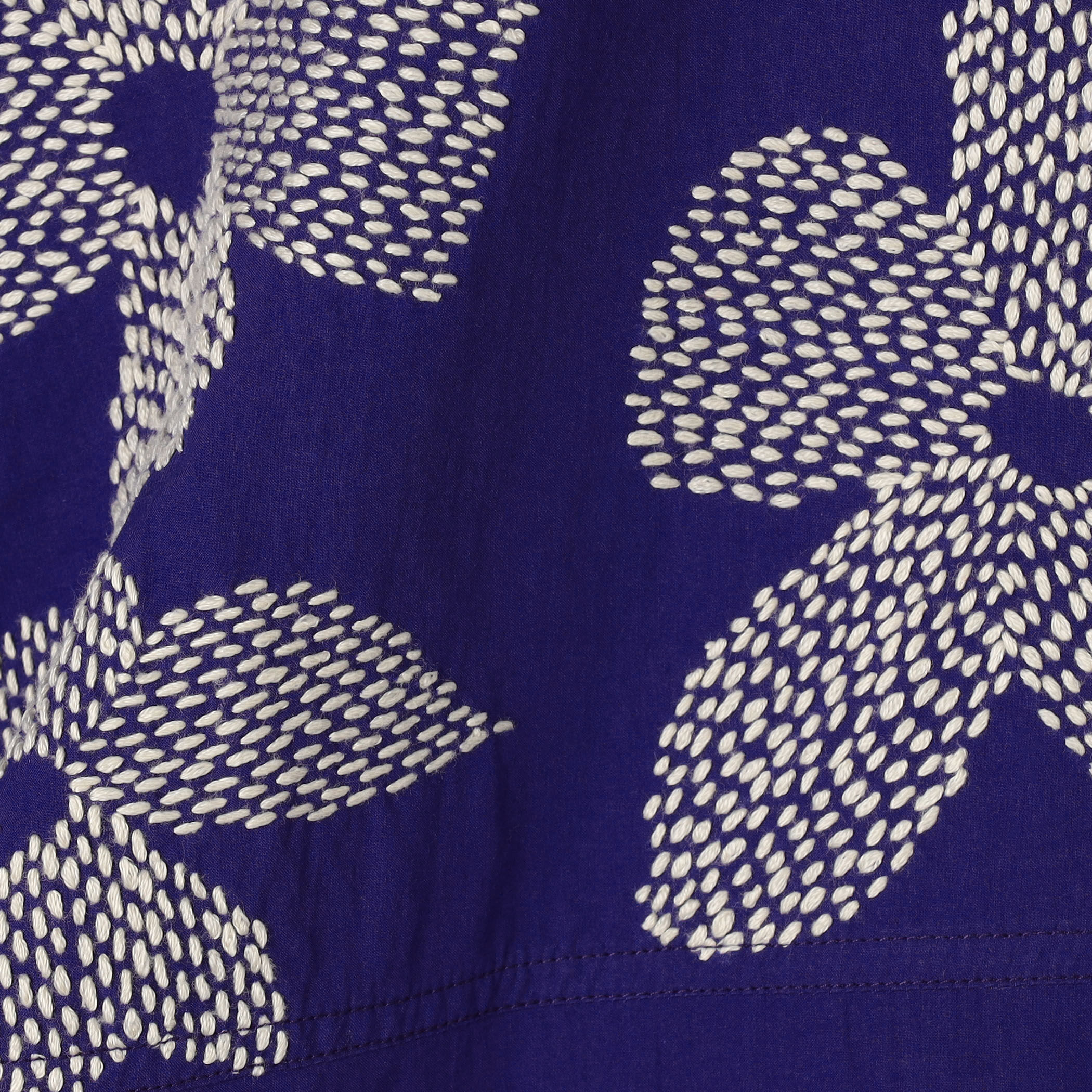 mii SHIRTS RAMAFLOWER エンブロイダリーシャツ