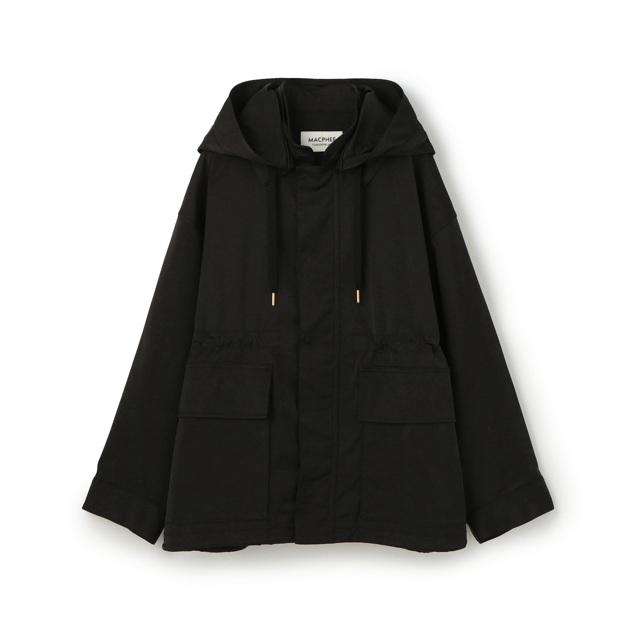 ダブルサテン フーディーブルゾン｜トゥモローランド 公式通販