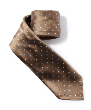 TOMORROWLAND シルク セッテピエゲ ドットタイ