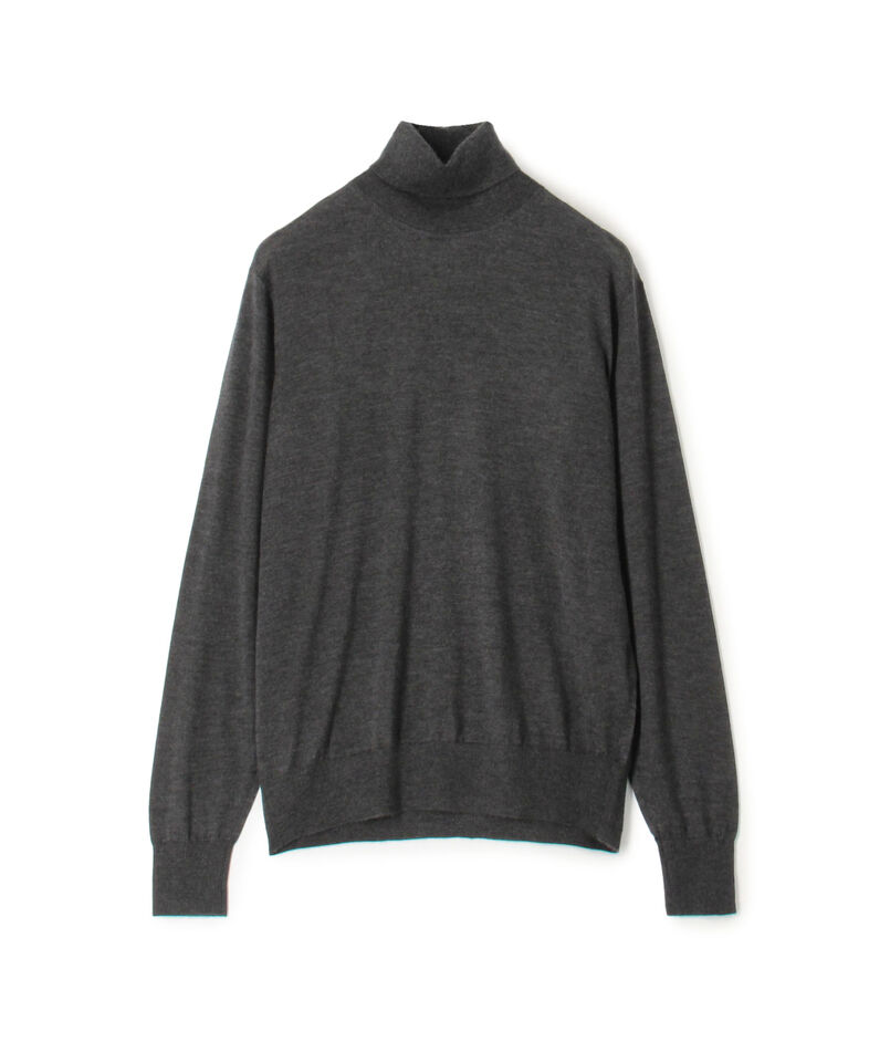 カシミヤタートルネックニット Cariaggi