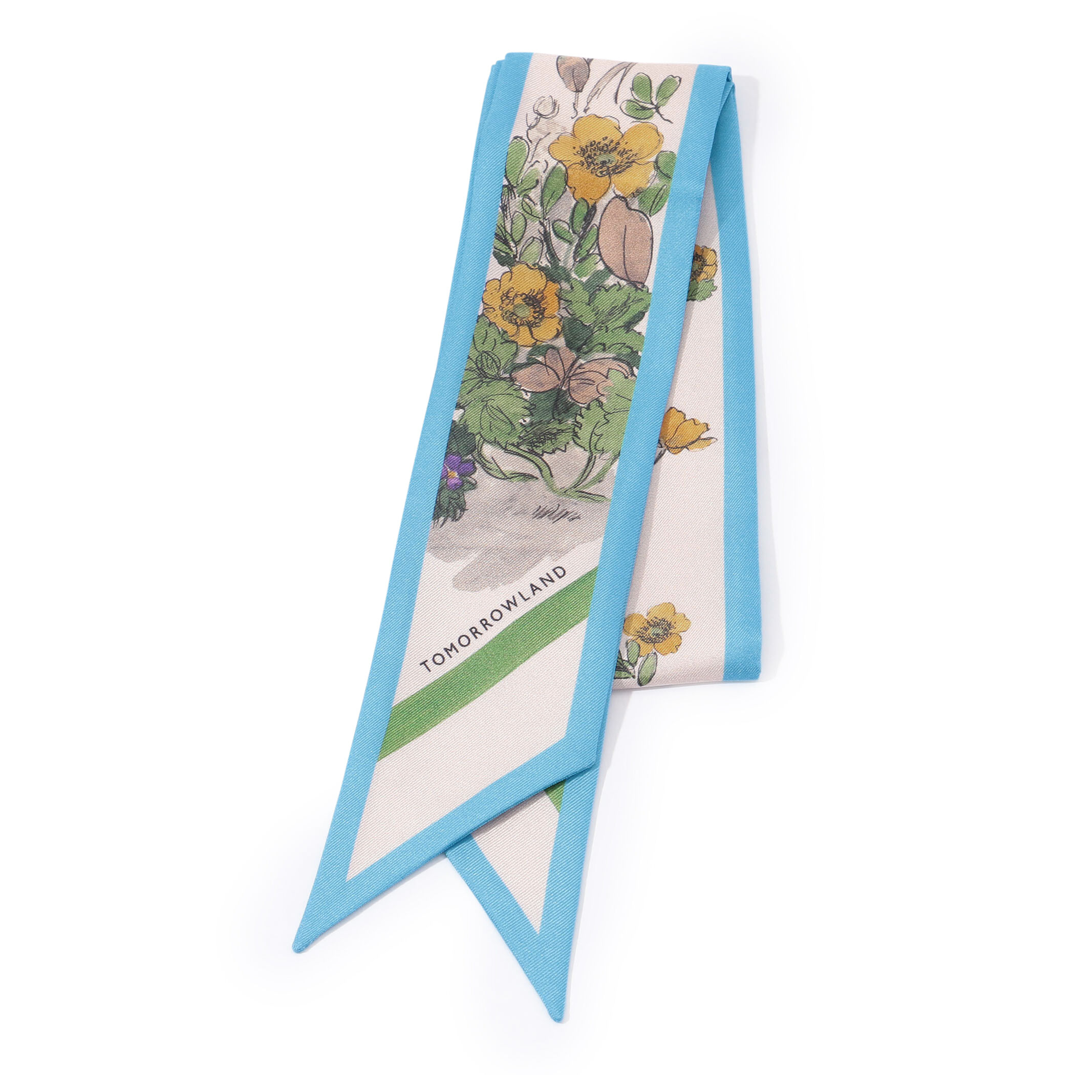 TOMORROWLAND FLOWER TIE スカーフ｜トゥモローランド 公式通販