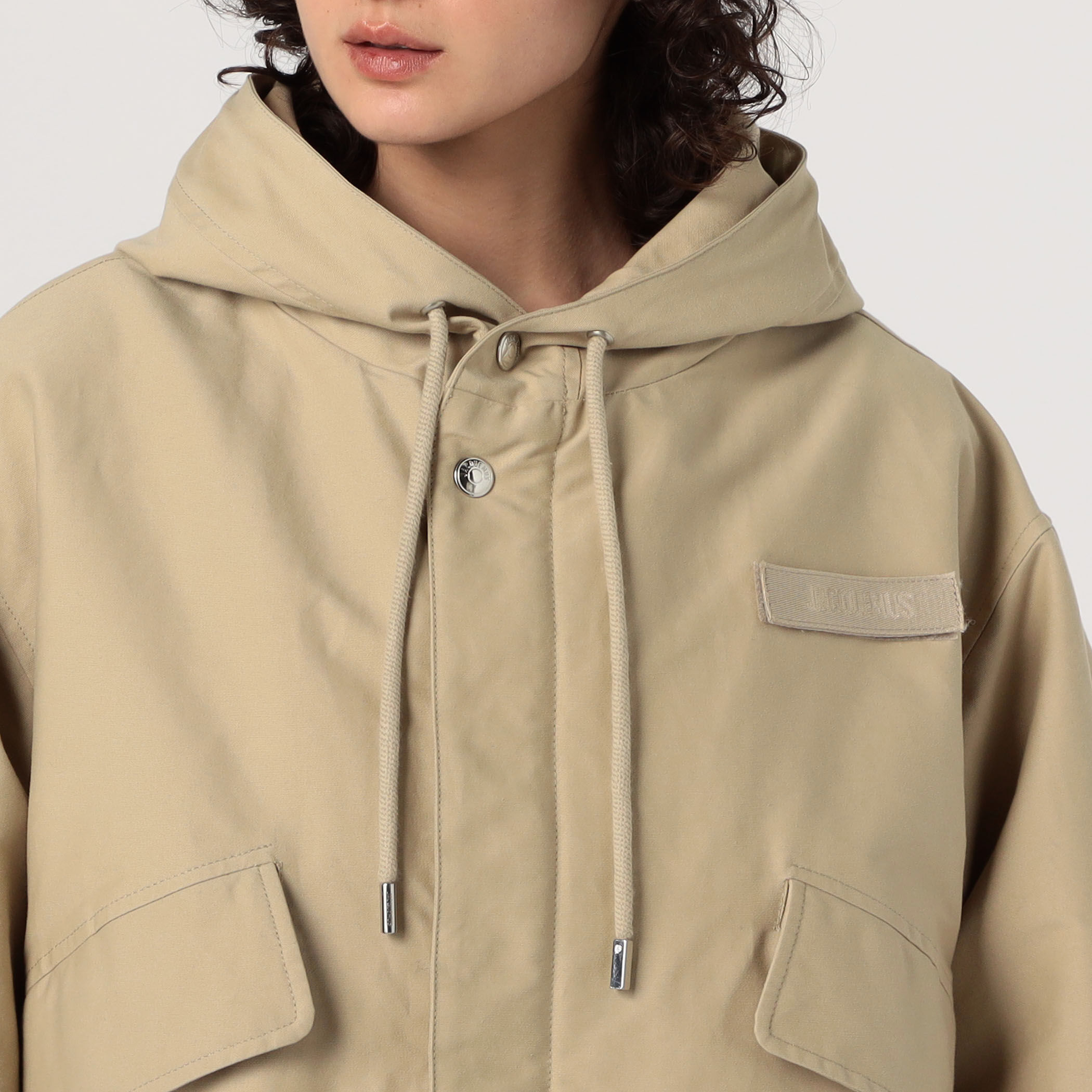 JACQUEMUS LA PARKA COURTE ナイロン フーディーブルゾン