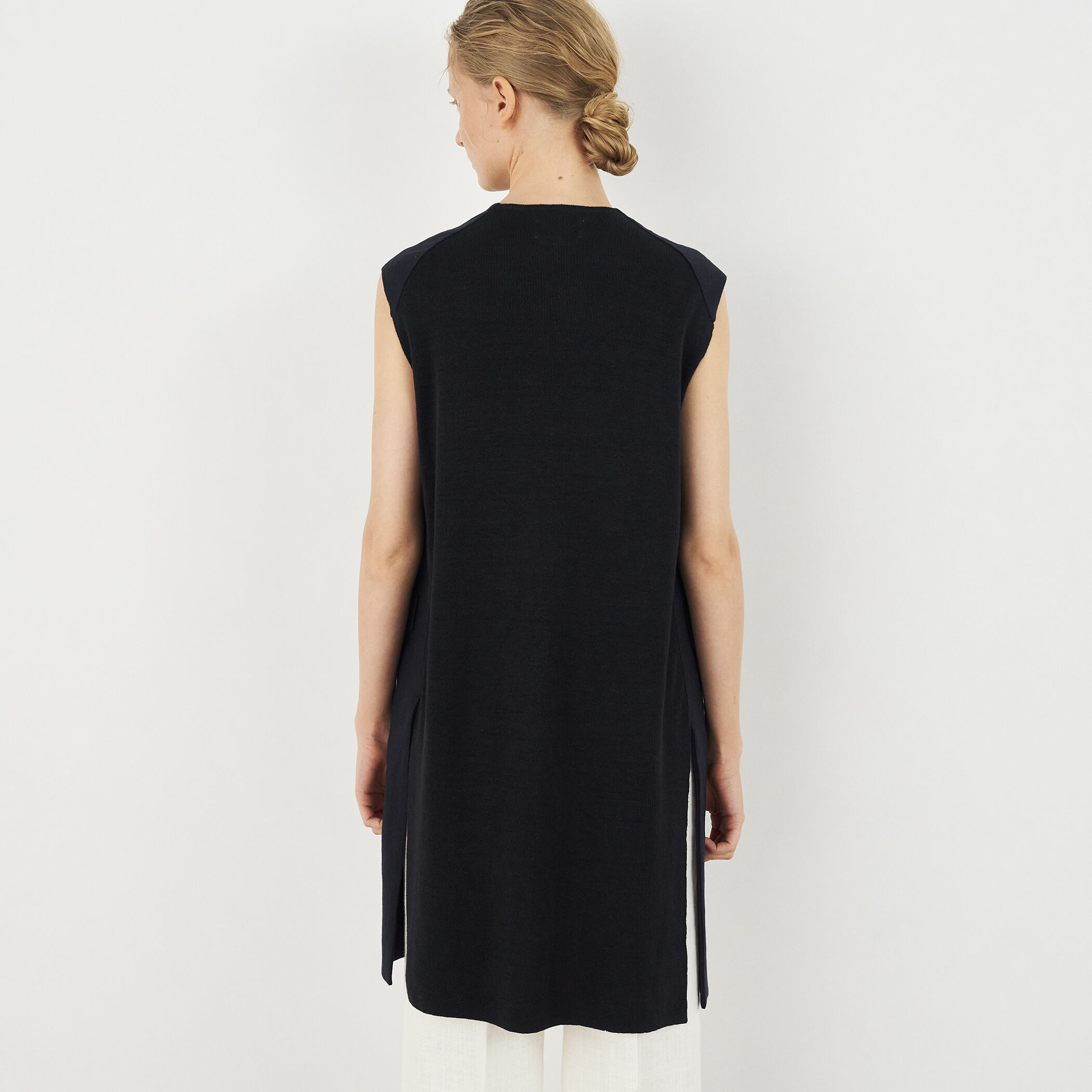 ATPOVA｜【 2025spring60 】コットンリネン製品染 ロングジレ ATPOVA｜【 2025spring60 】コットンリネン製品染 ロングジレ