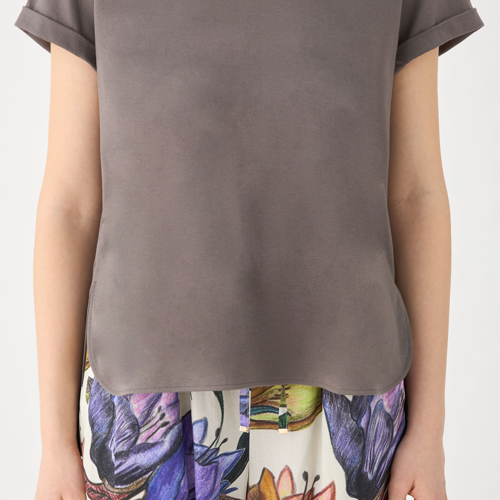 【Ballsey】スビンコットンスムース ボートネックプルオーバー Ballsey tシャツ スビンコットンスムース ボートネックプル