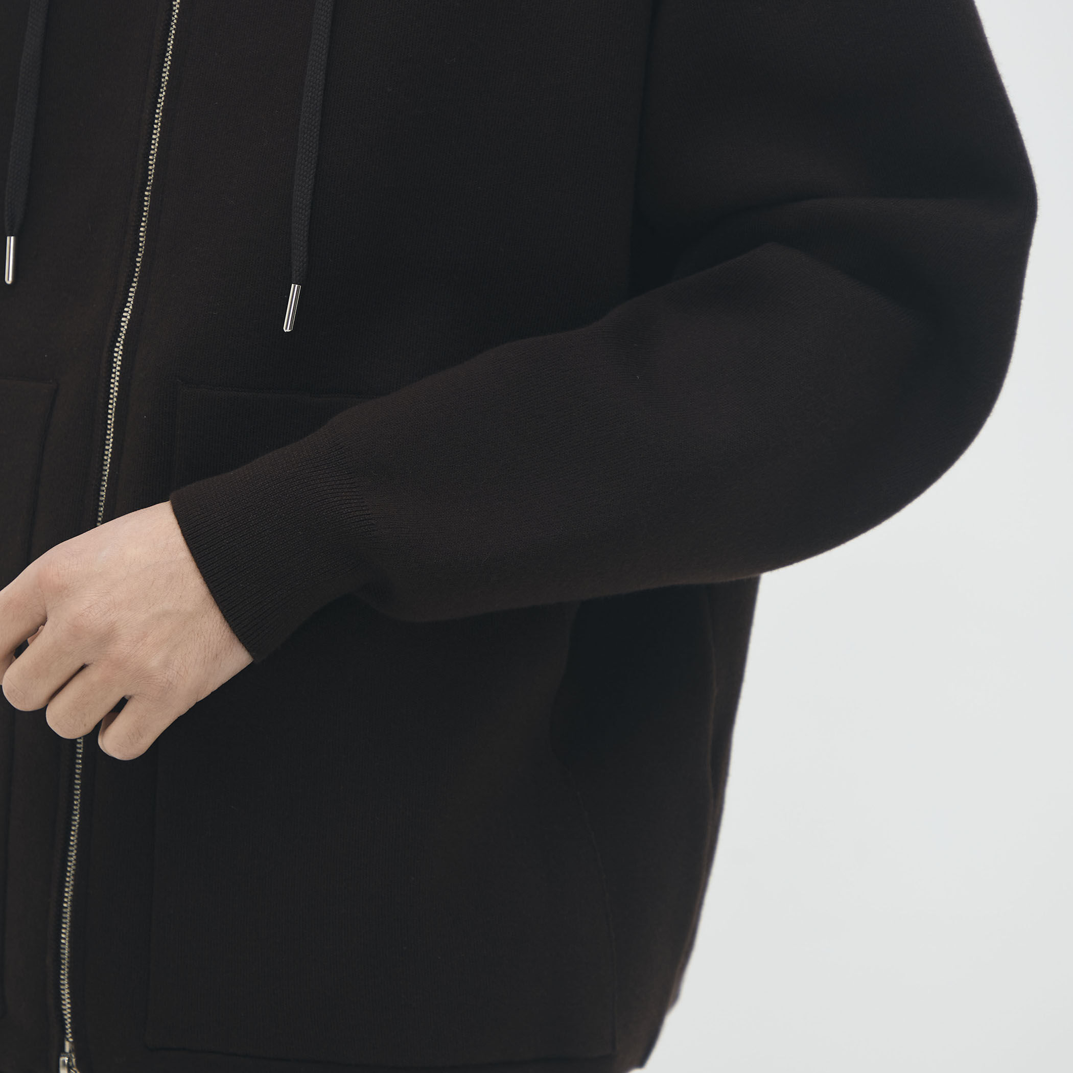 CABaN コットンカシミヤ ジップパーカ｜トゥモローランド 公式サイト