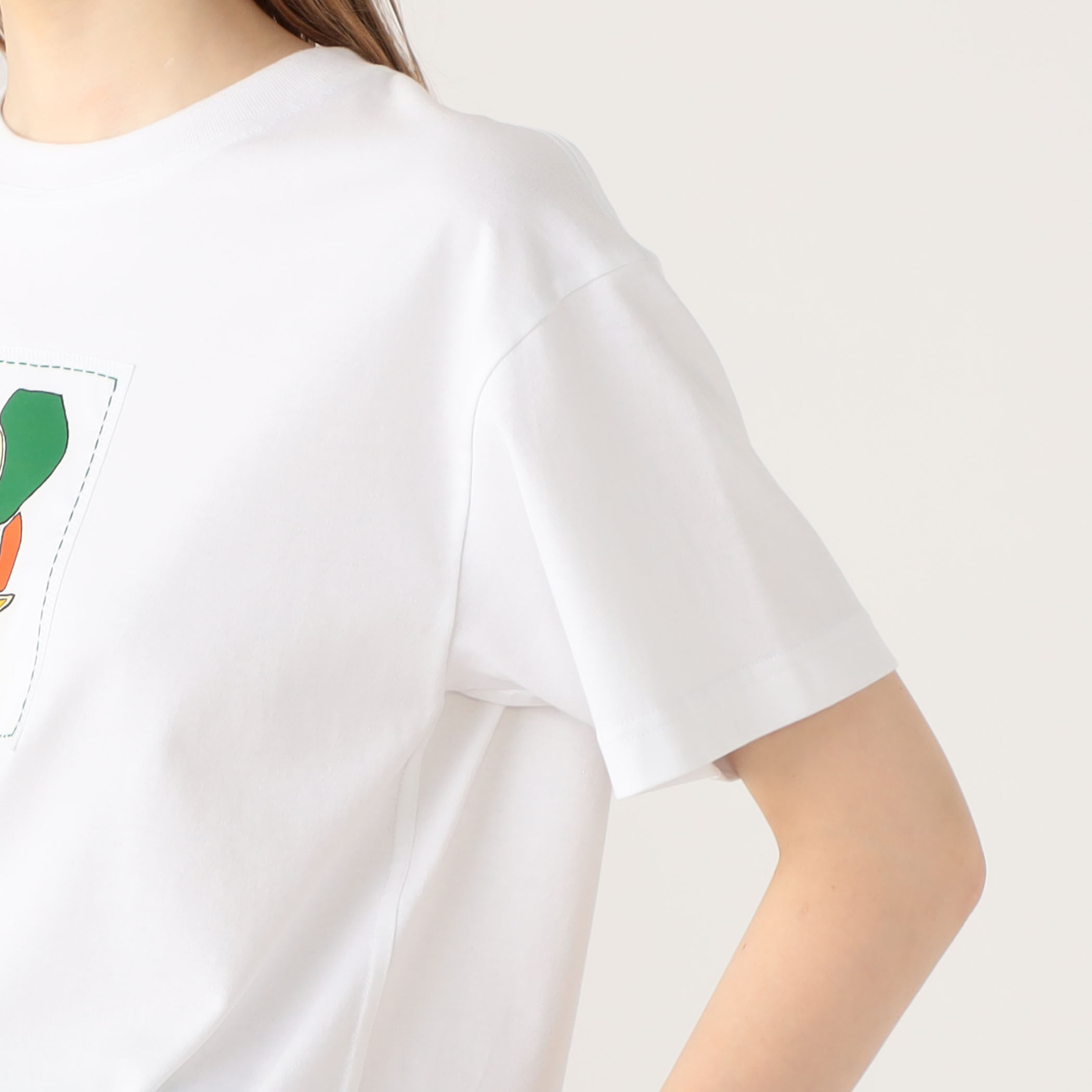 CABaN ドライスビンコットン ELEPHANTマーチエンブロイダリーT