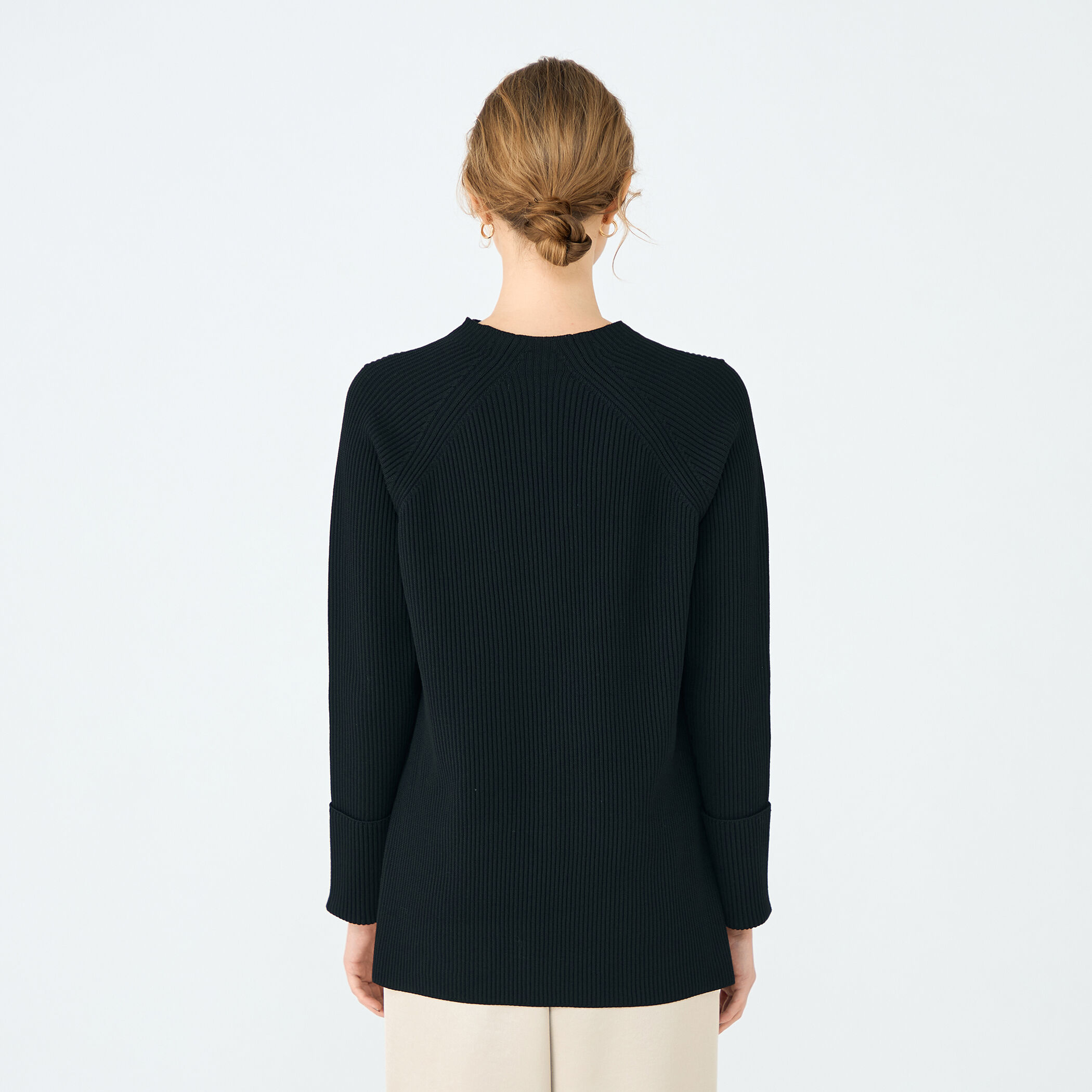 リンクスリブ ビルドネックプルオーバー｜トゥモローランド 公式通販