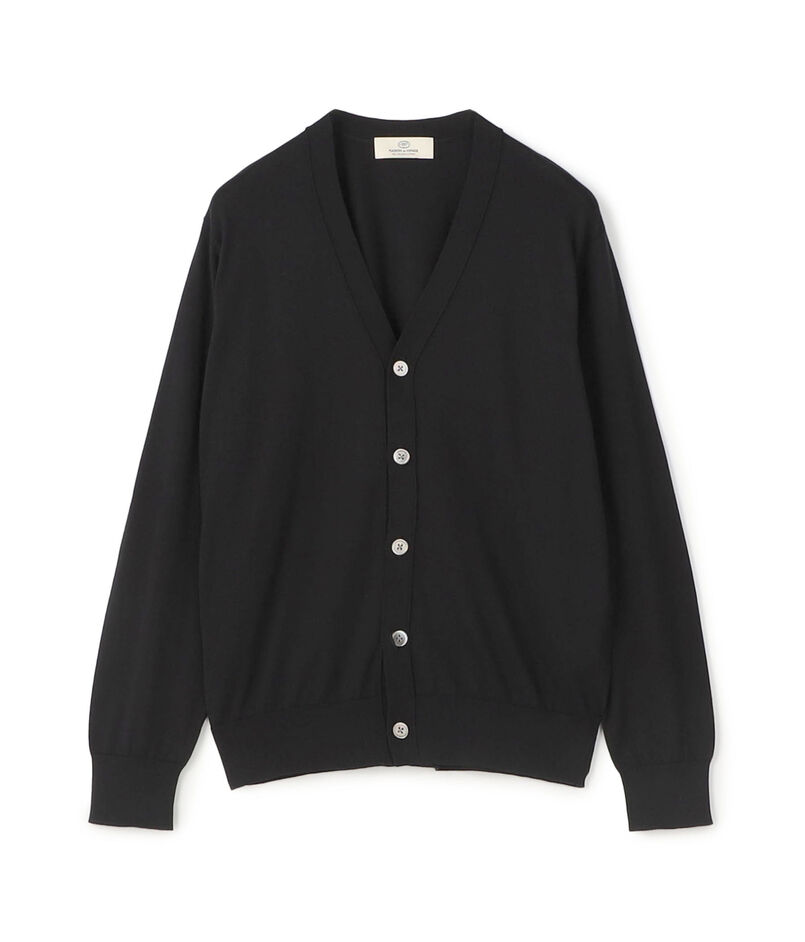 シーアイランドコットン Vネックカーディガン