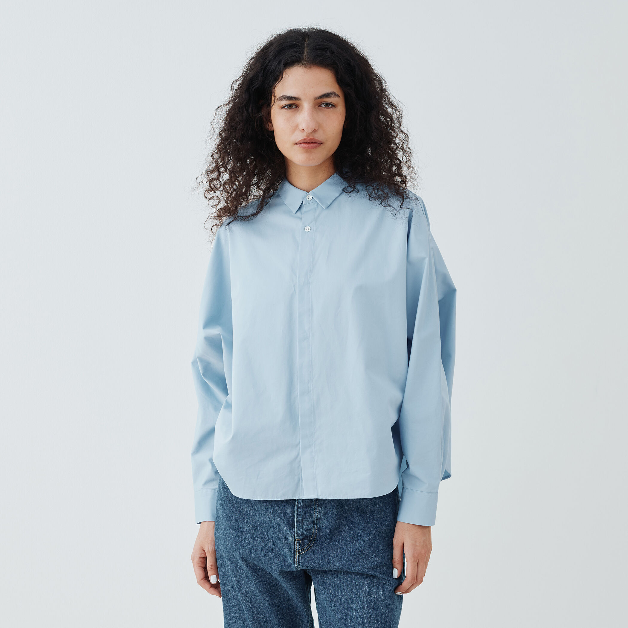 クラシックポプリン ドルマンスリーブシャツ □クラシックポプリン ドルマンスリーブシャツ｜トゥモローランド 公式通販