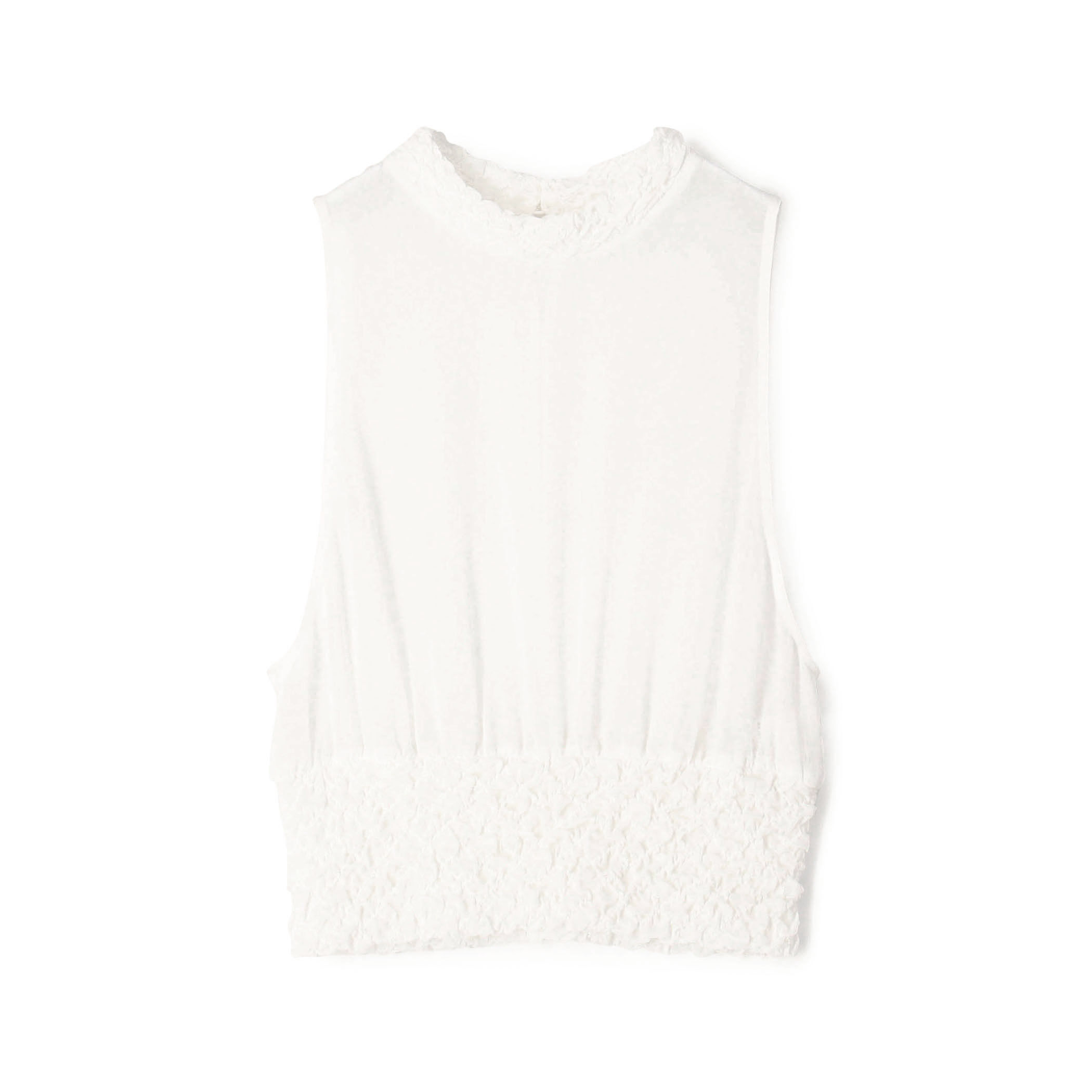 Cham☆新品未使用タグ付き☆ トゥモローランド ビー　シルクタンクトップ シャーリングシルク タンクトップ｜トゥモローランド 公式サイト