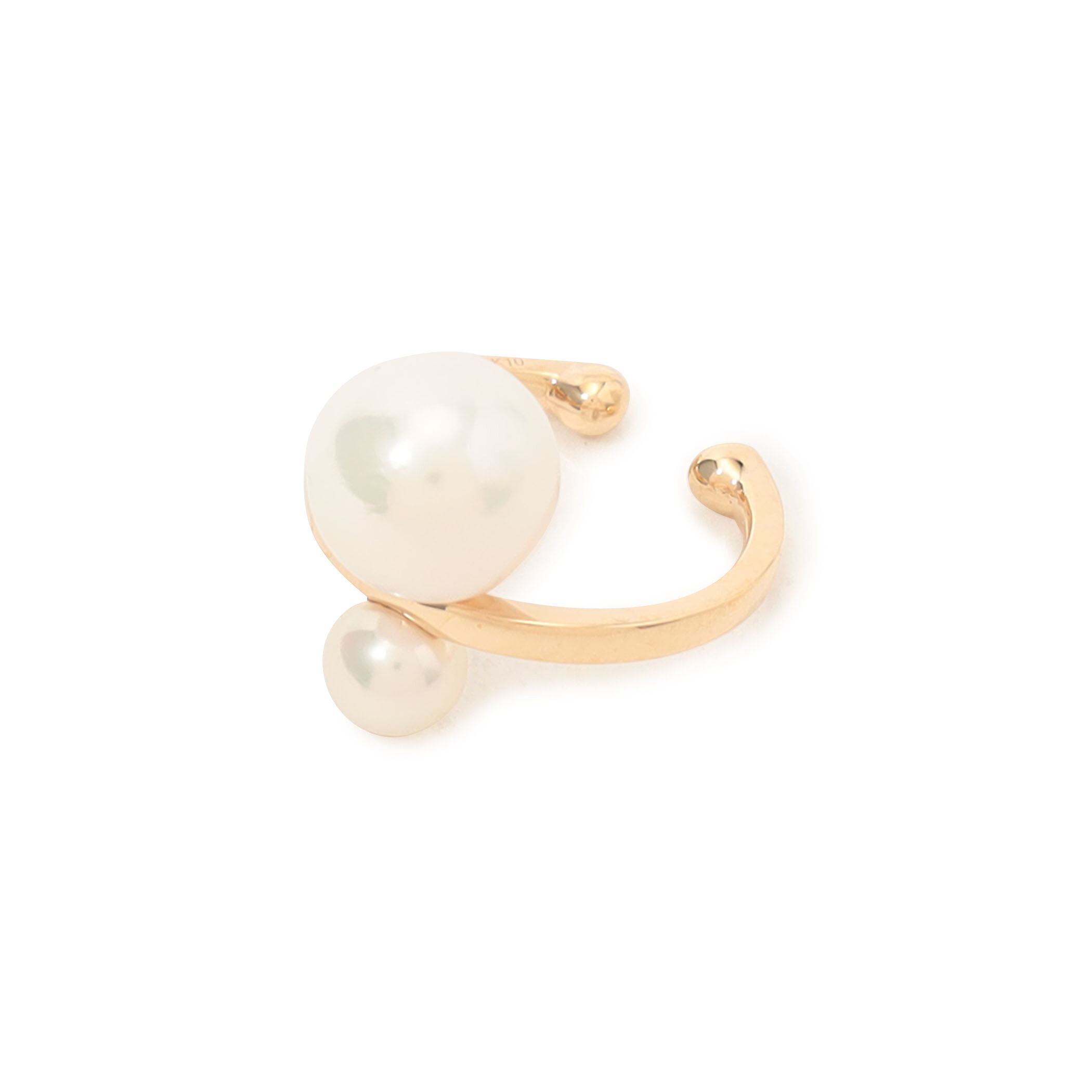 Hirotaka Double Pearl 片耳イヤーカフ｜トゥモローランド 公式通販