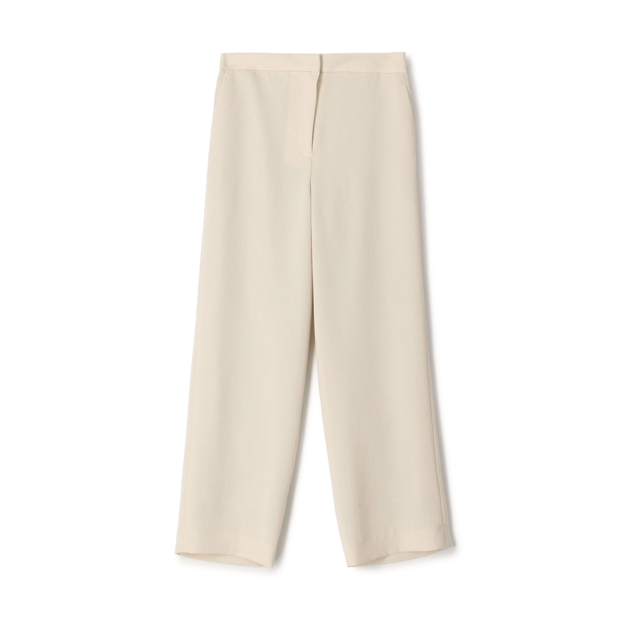 【完売品】トゥモローランド ドレイピーオックス ストレートパンツ 23SS 美品 ライトウェイトサテン ストレートパンツ｜トゥモローランド 公式通販