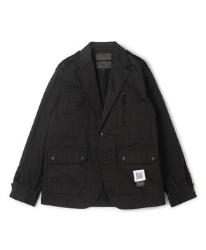 FUMITO GANRYU Lapelled F-2 jacket コットン ラペルドジャケット
