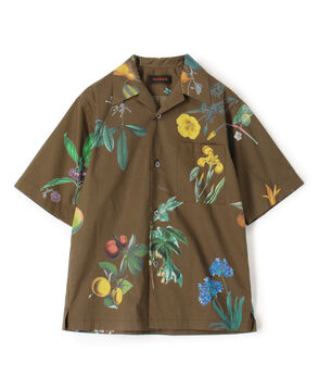 CABaN Cotton Green Shower print half sleeve Shirts