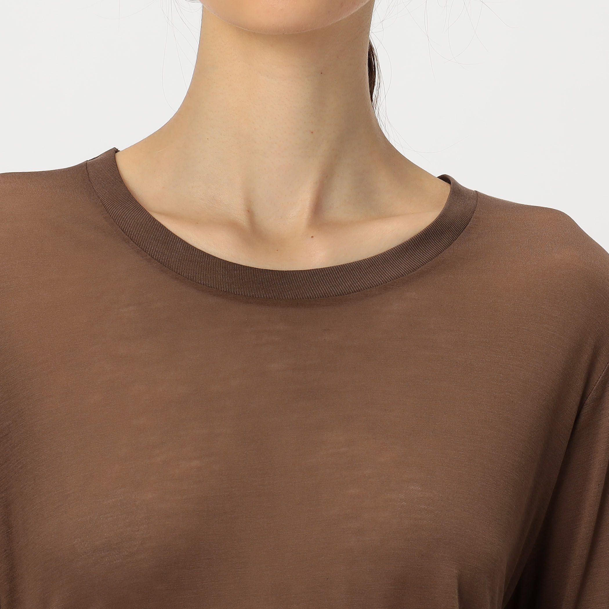 BASERANGE バンブー ロングスリーブプルオーバー｜トゥモローランド