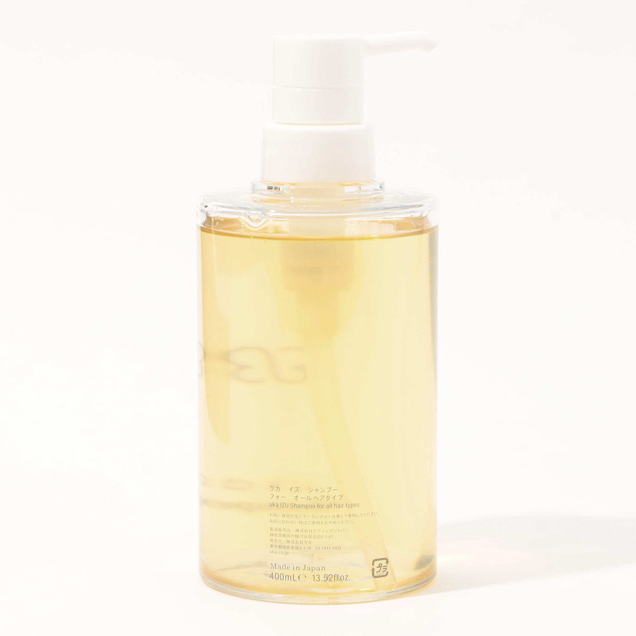 uka IZU Shampoo for all hair types 400ml｜トゥモローランド 公式サイト