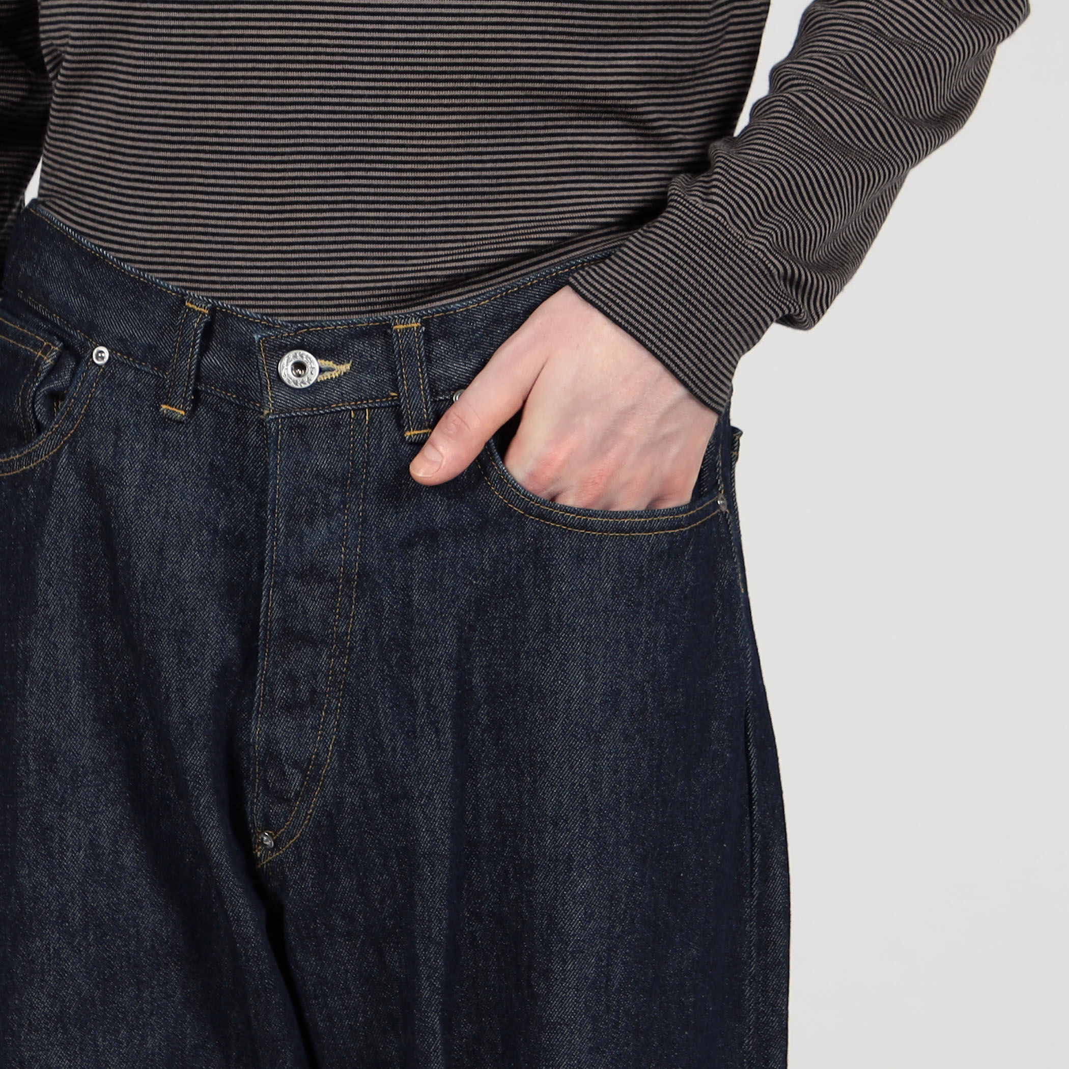 別注】Lee コットンインディゴ デニムパンツ｜トゥモローランド 公式通販