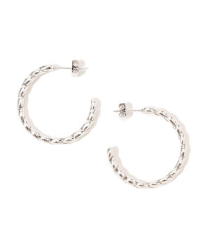【別注】PHILIPPE AUDIBERT FAY HOOPS シルバーピアス