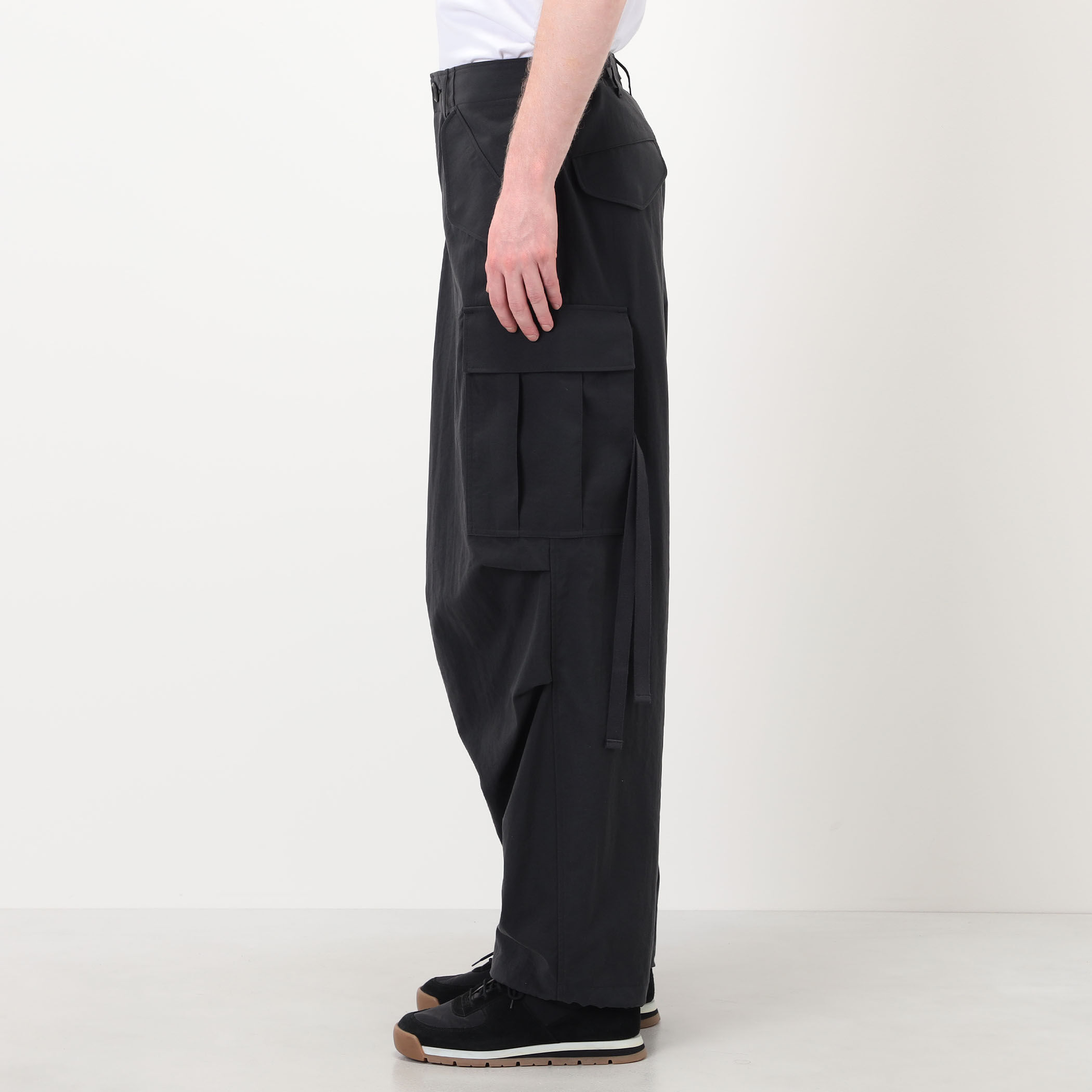 THE RERACS UA別注/CARGO PANTS/ブラック/46 別注】THE RERACS × Edition US CARGO PANTS カーゴパンツ