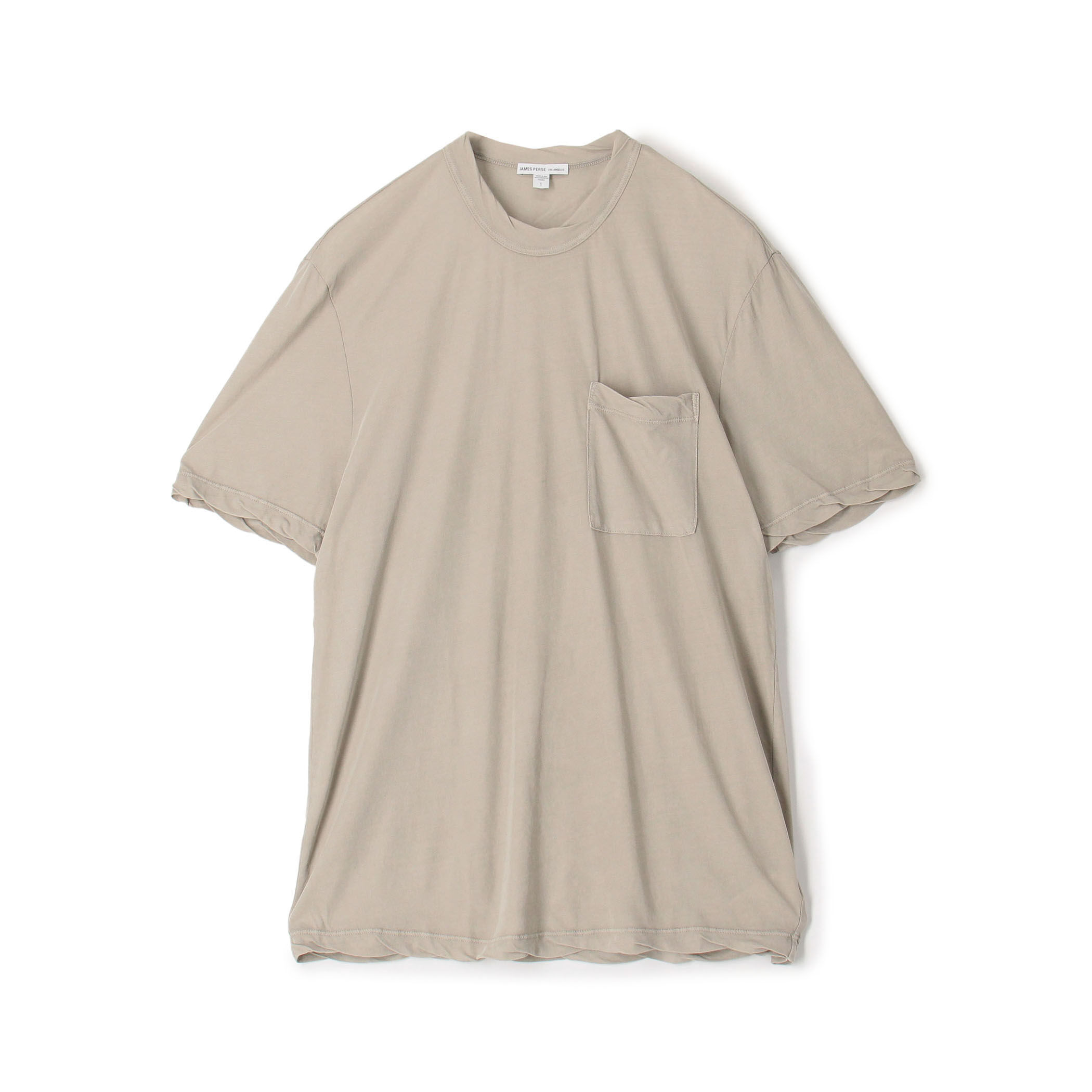 コットンジャージー ポケット付きTシャツ MHGF3575 コットンジャージー ポケット付きTシャツ MHGF3575