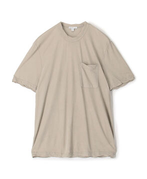 コットンジャージー ポケット付きTシャツ MHGF3575