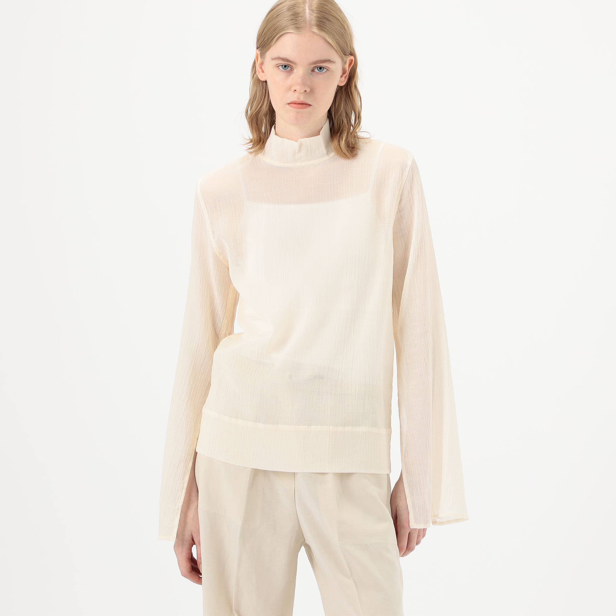 TOTEME スリットスリーブ ブラウス｜トゥモローランド 公式通販