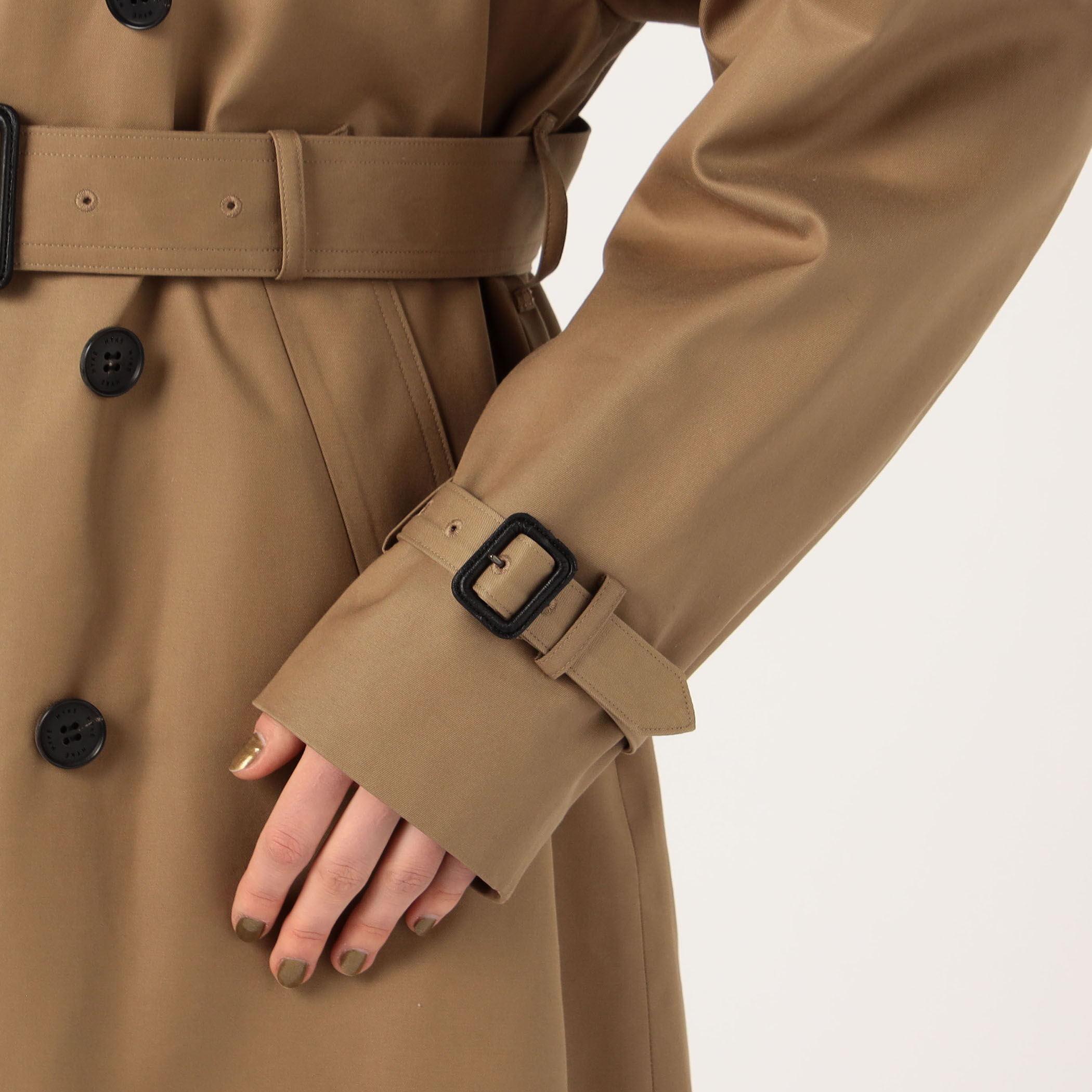 HYKE TRENCH BIG FIT トレンチコート｜トゥモローランド 公式サイト