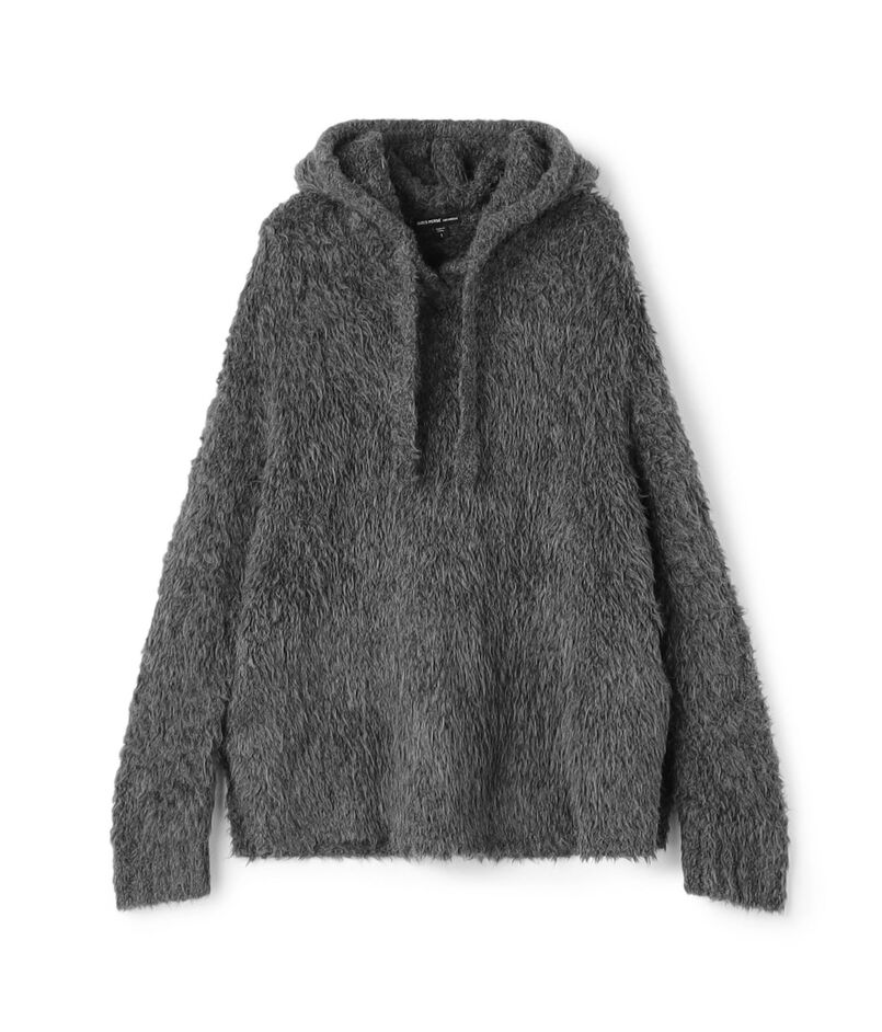 ウールブレンド フーデッドプルオーバー WAWS3883