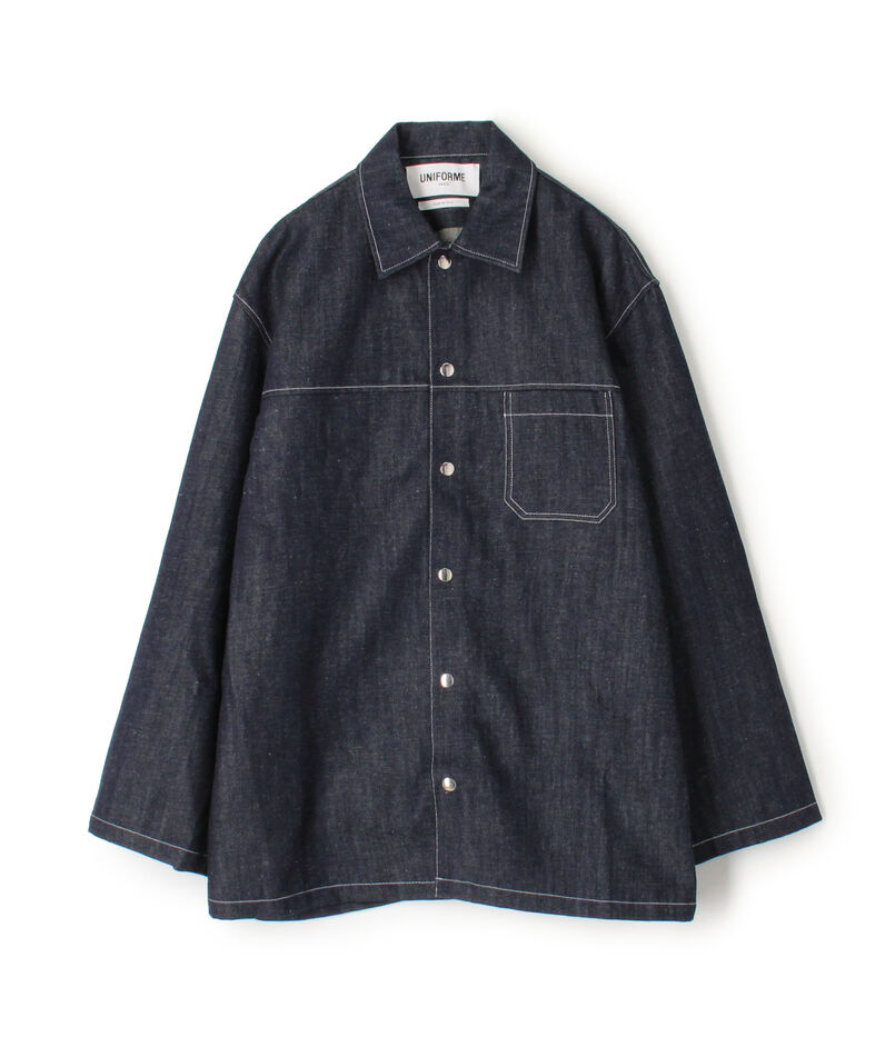 UNIFORME DENIM OVERSHIRT｜トゥモローランド 公式通販