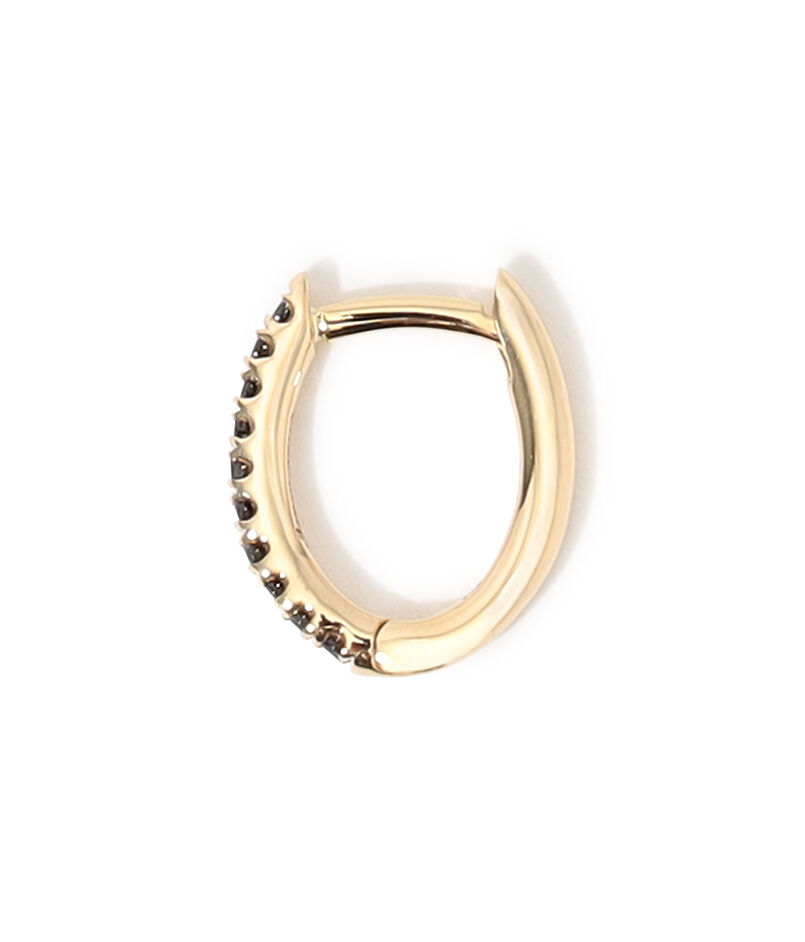 Otiumberg. Mini Oval Hoop 片耳ピアス