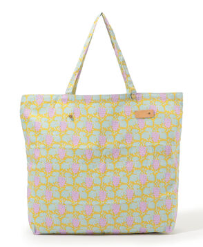 SOULEIADO コットンオックス ポケッタブルトートバッグ