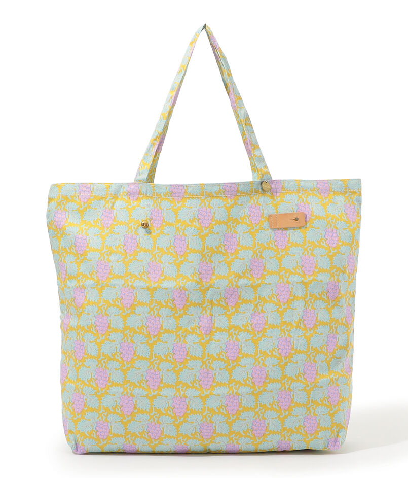 SOULEIADO コットンオックス ポケッタブルトートバッグ