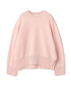 カシミヤコットン クルーネックプルオーバー