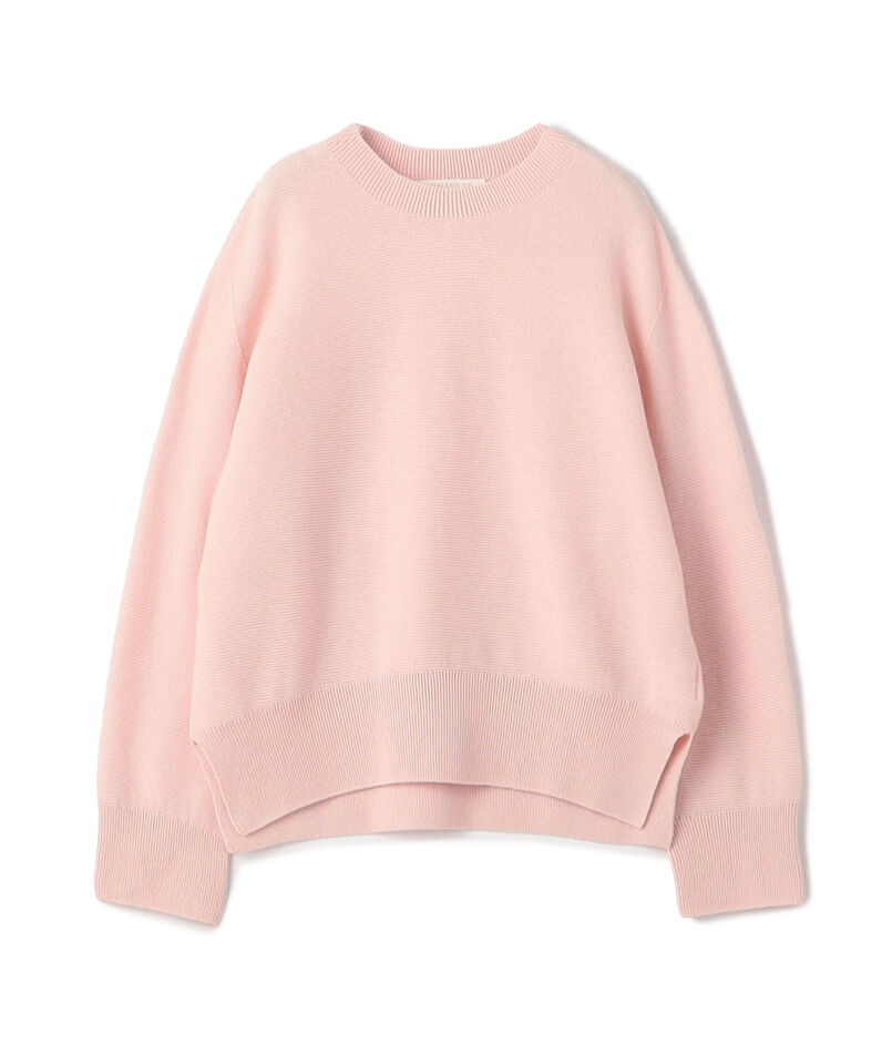 カシミヤコットン クルーネックプルオーバー