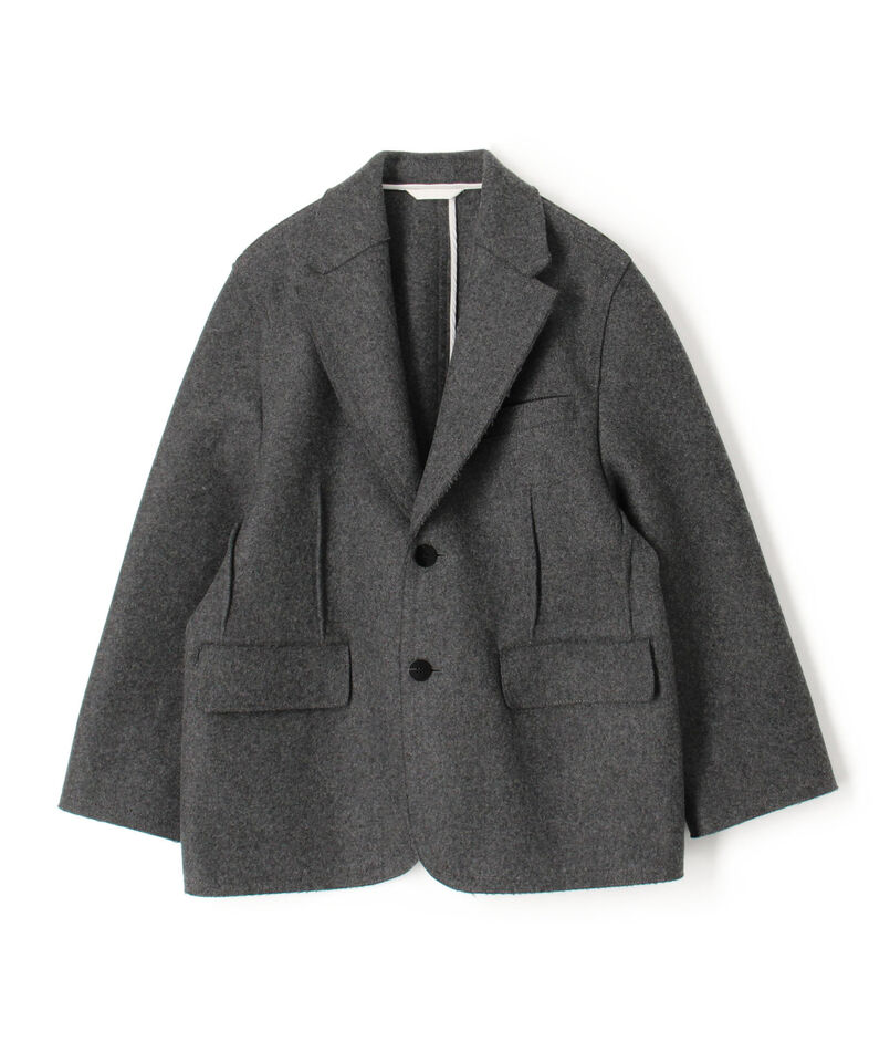 OVERCOAT BLAZER IN MELTON