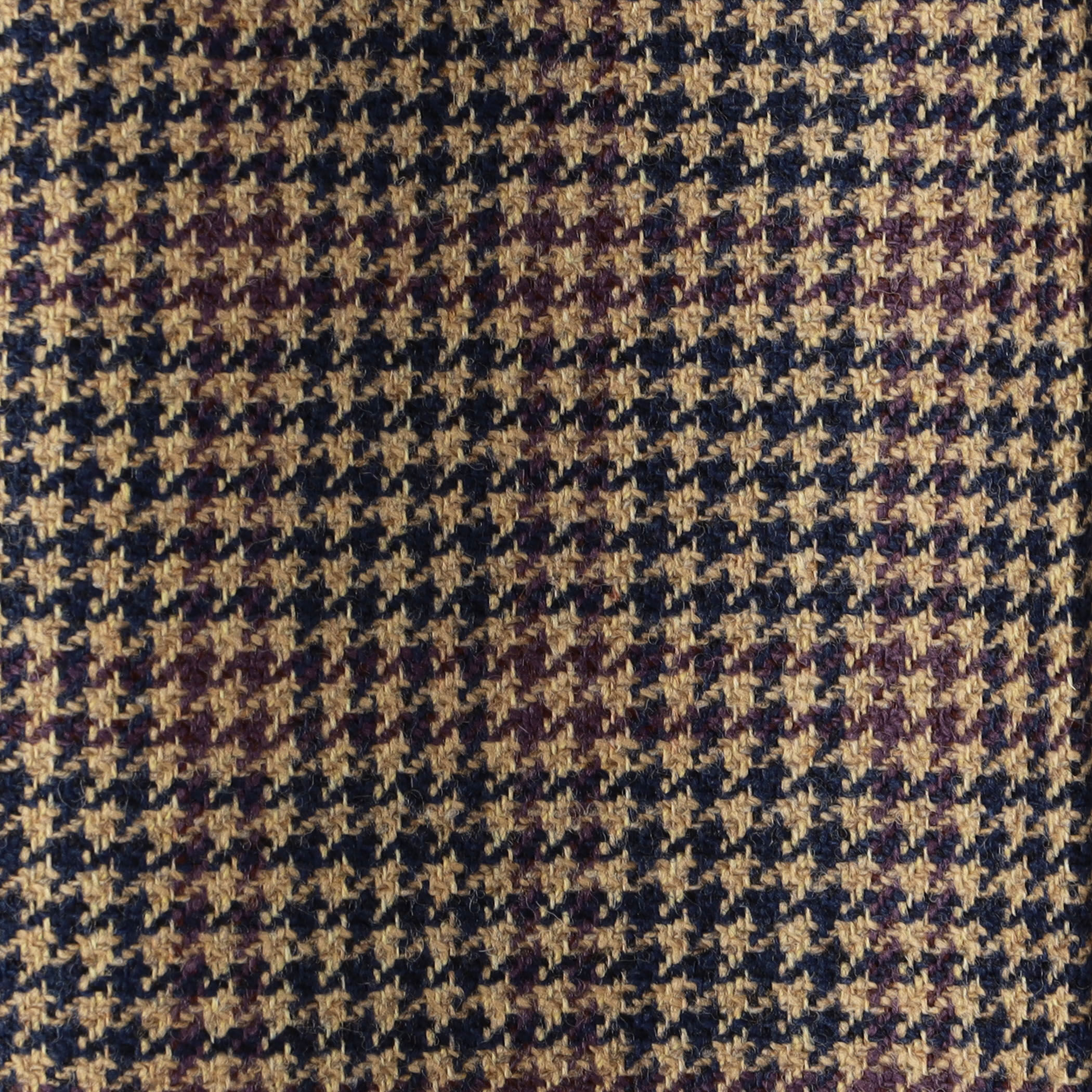 ウールツイード アウト1プリーツ ストレートスラックス LOVAT