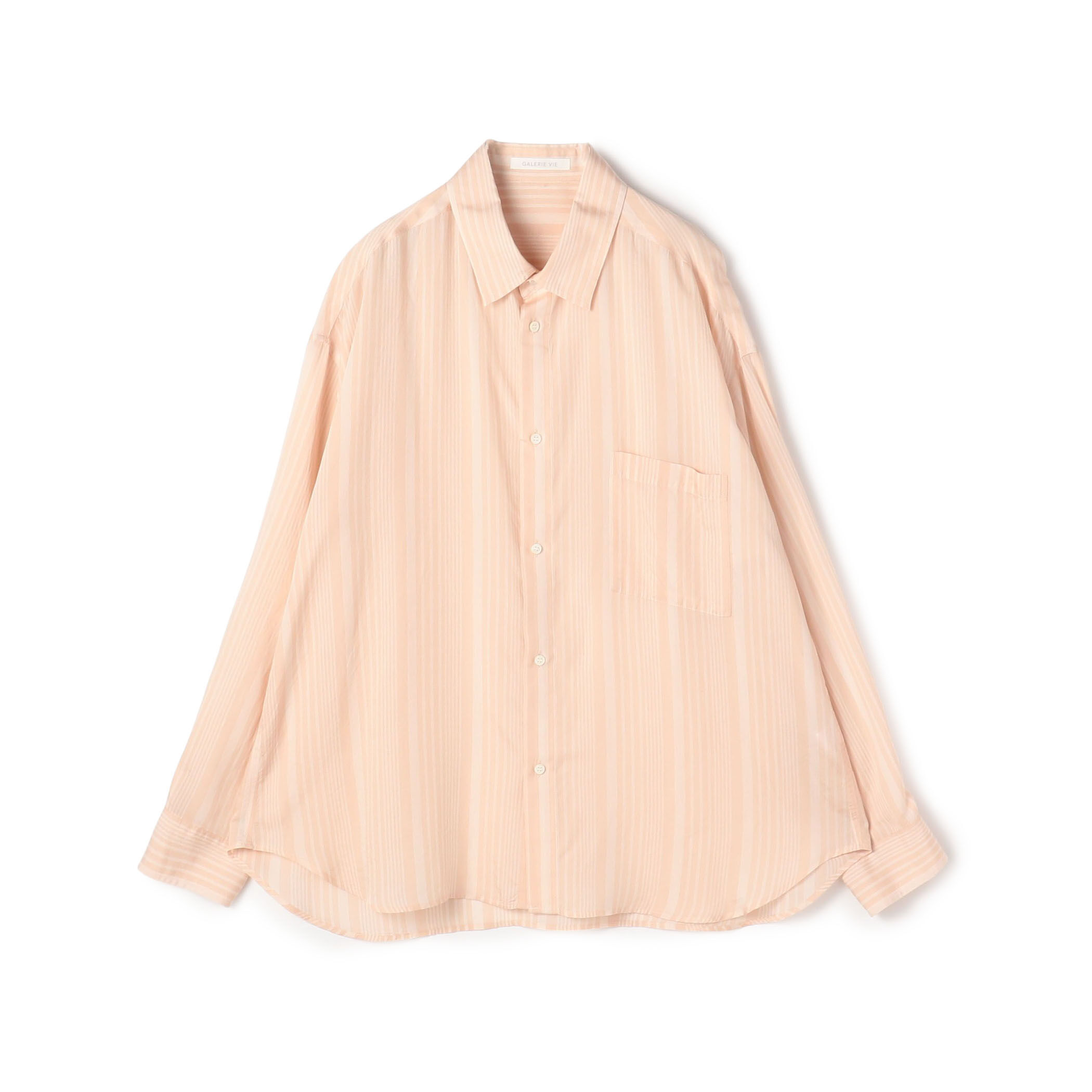 セルロースシルクブロード メンズライクシャツ｜トゥモローランド 公式通販