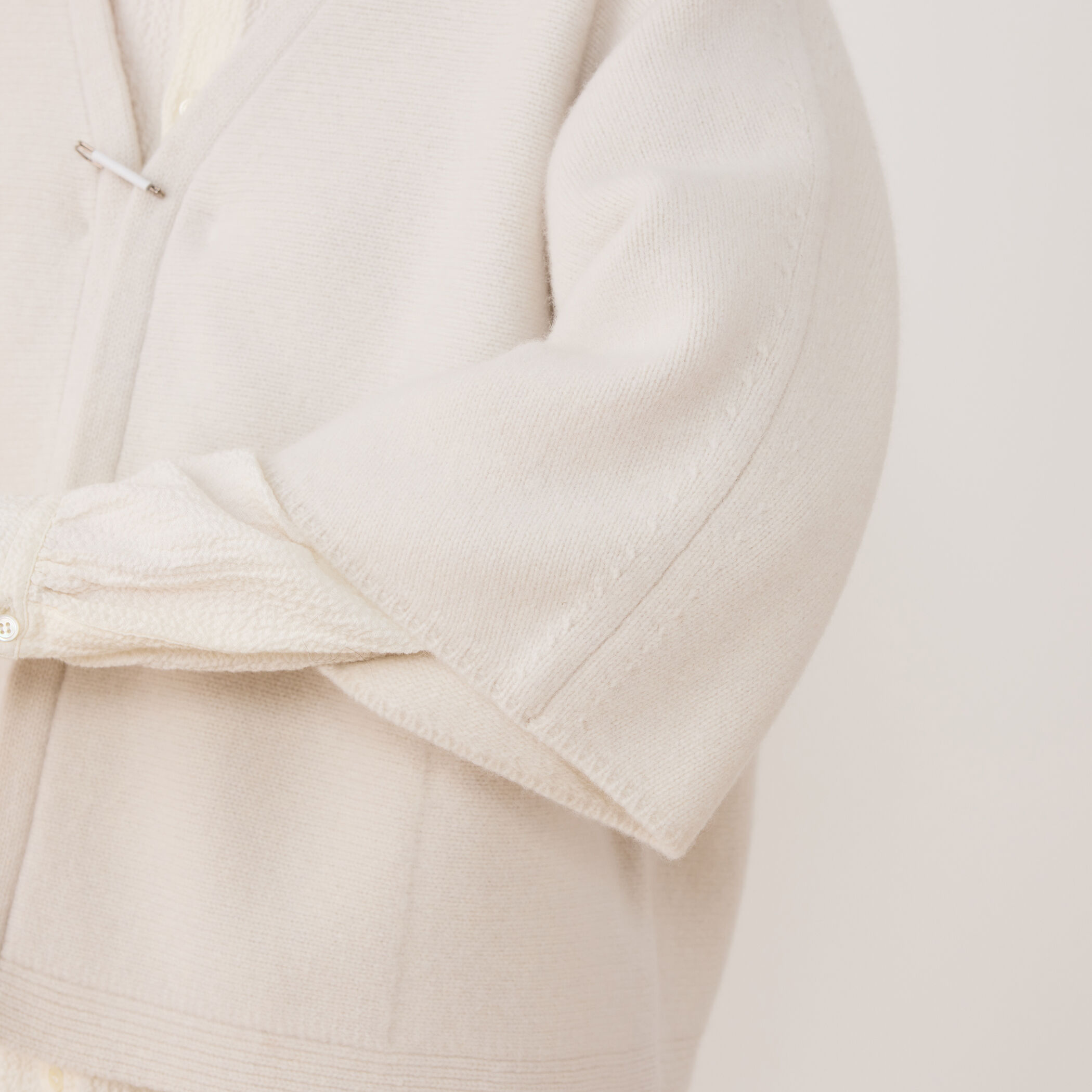 オーストラリアンラムズウール キモノスリーブジャケット