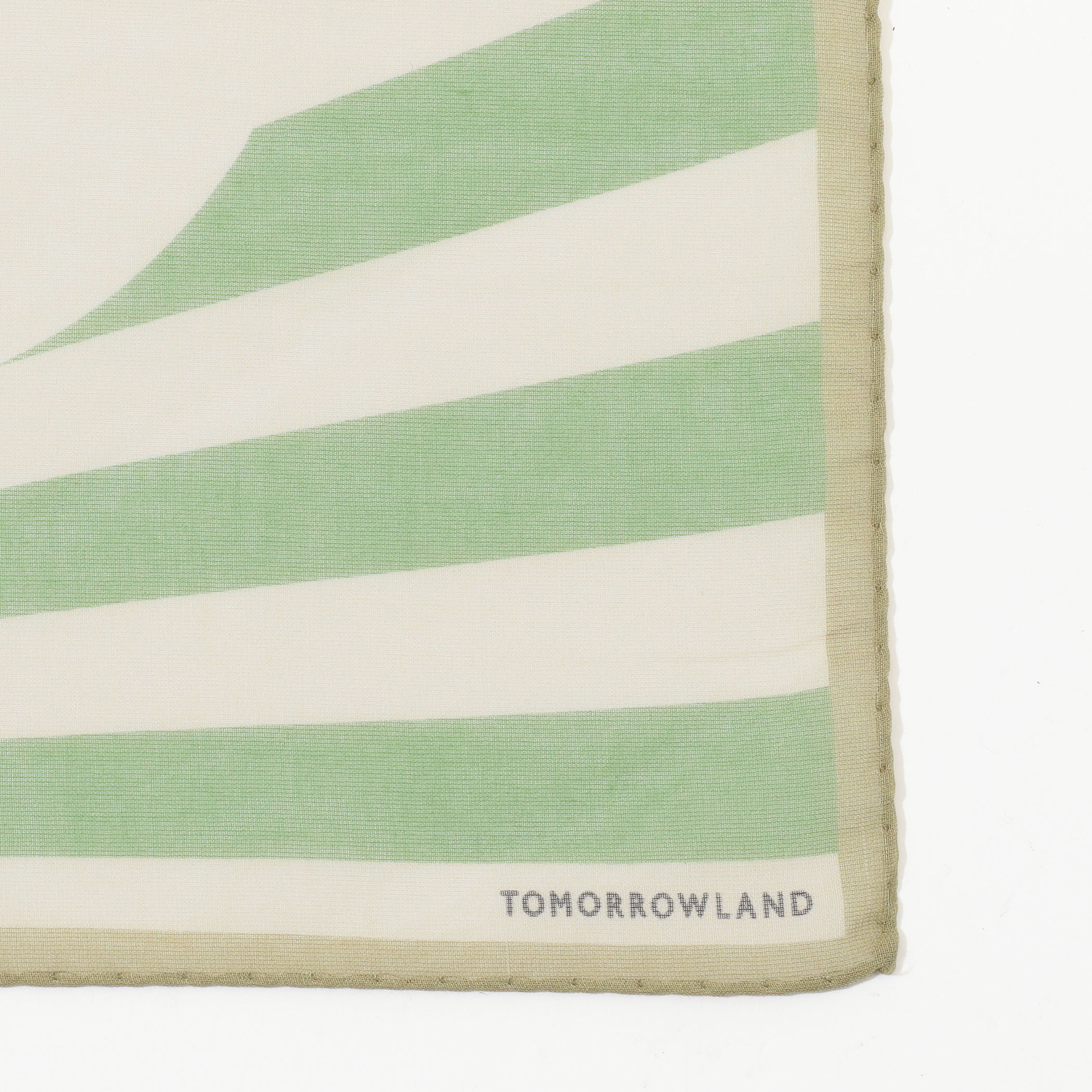 TOMORROWLAND コットンシルク プリントスカーフ｜トゥモローランド