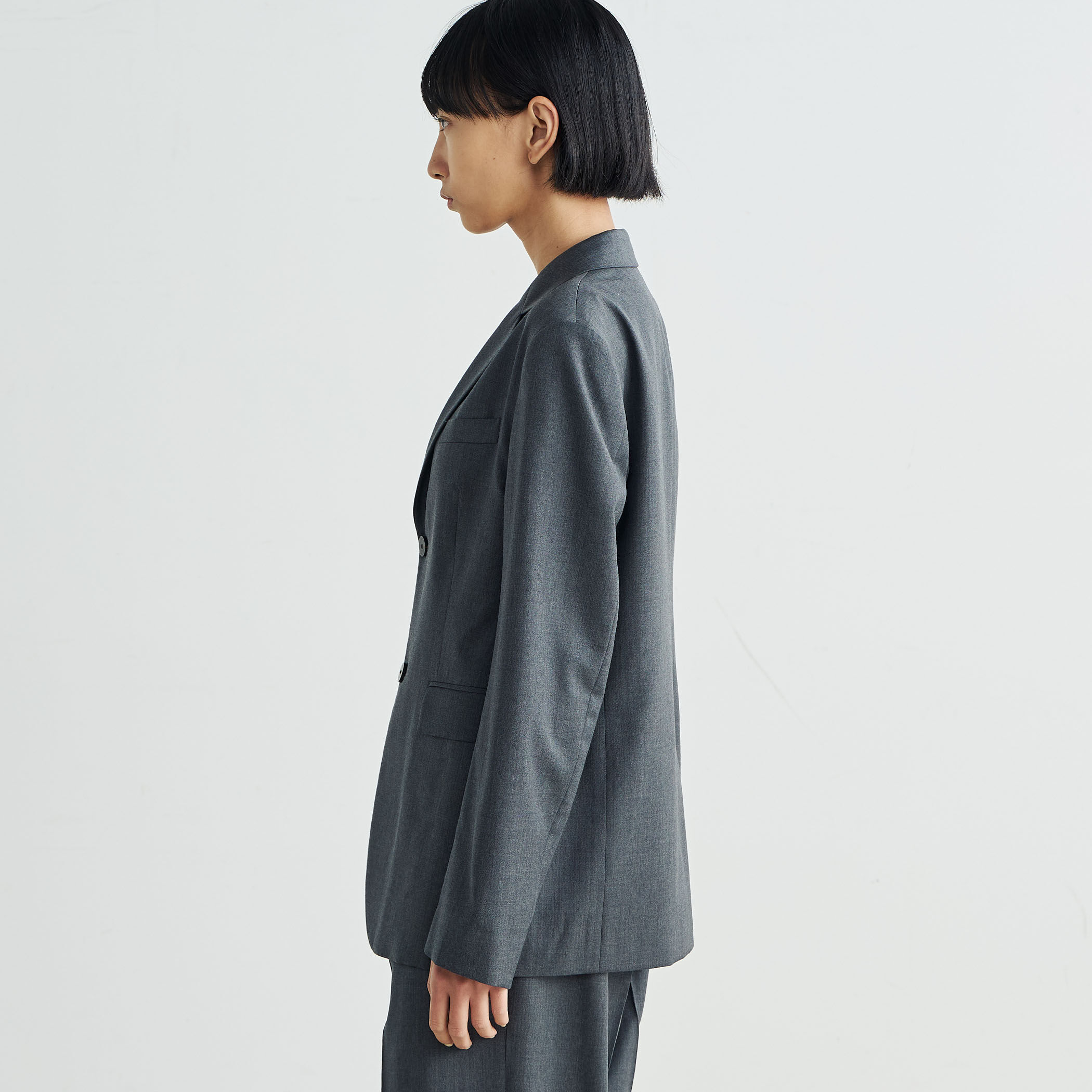 極美品 黒タグ エルメネジルドゼニア テーラードジャケット ライナー 54 Ermenegildo Zegna エルメネジルドゼニア D-TK-6297 イタリア製