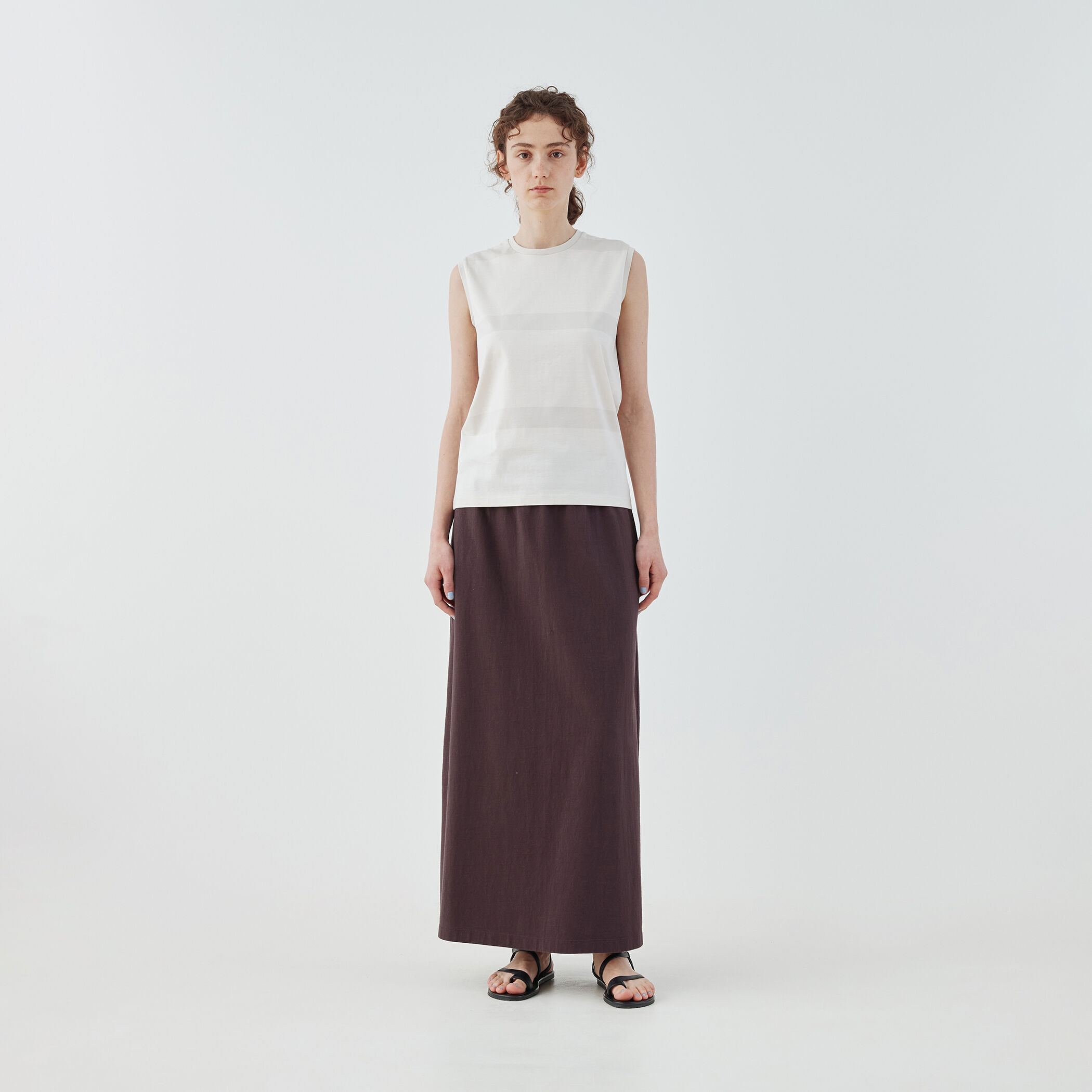 ファインコットン ノースリーブプルオーバー｜トゥモローランド