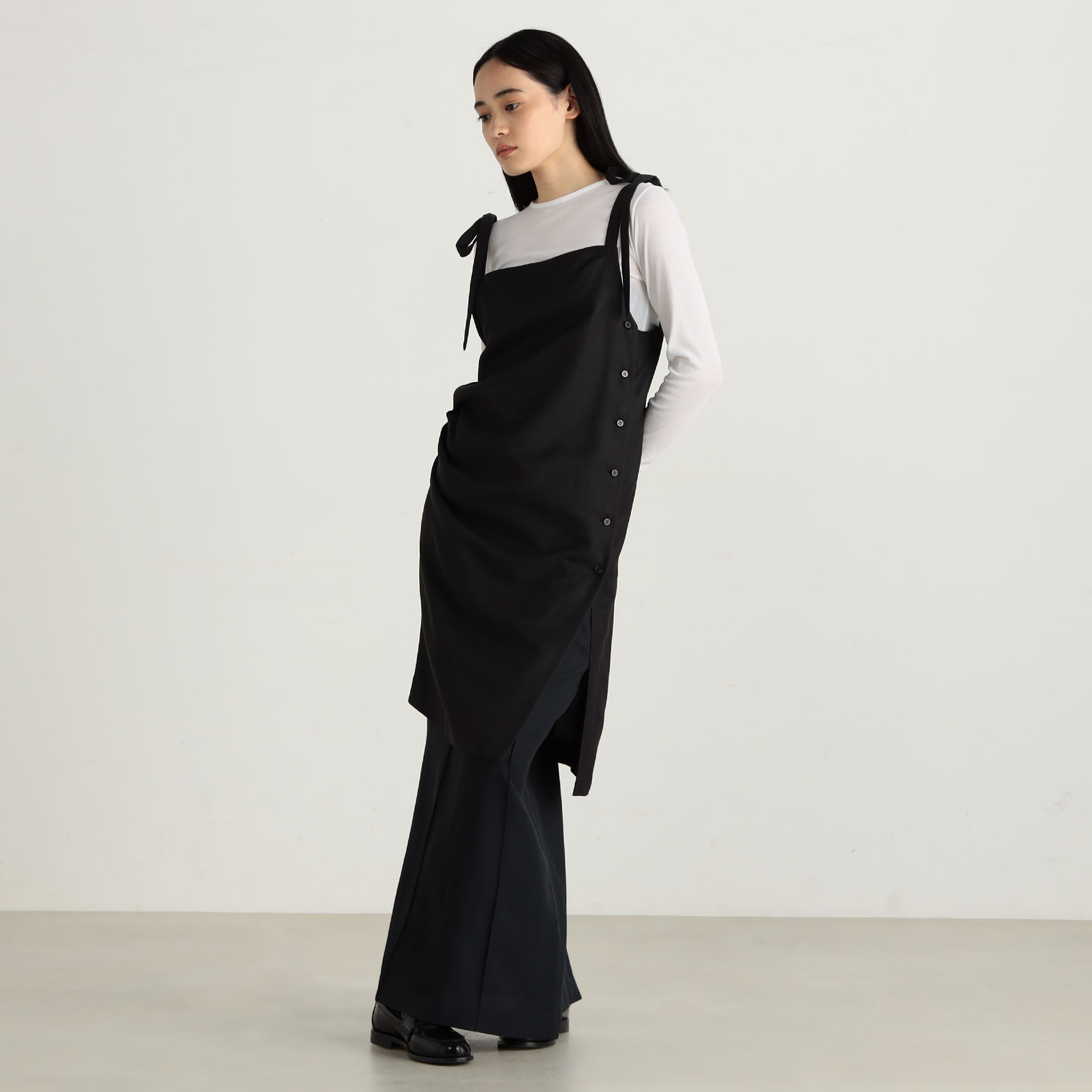 □アセテートツイル ロングスカート｜トゥモローランド 公式通販