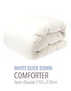 ホワイトダックダウン 掛布団（セミダブル）