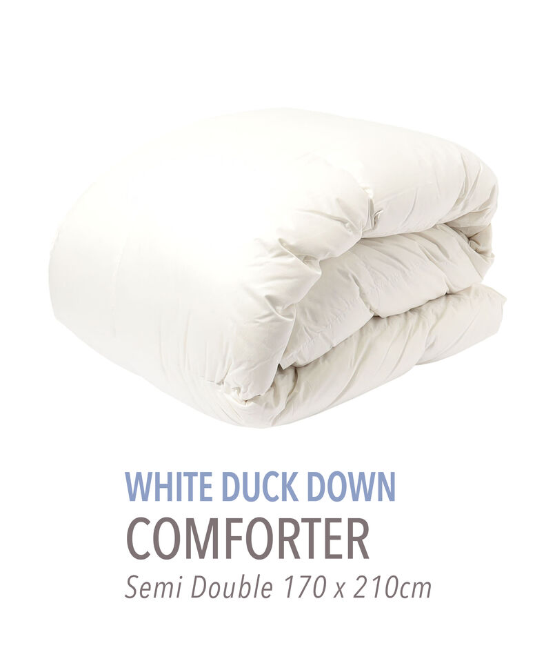 ホワイトダックダウン 掛布団（セミダブル）