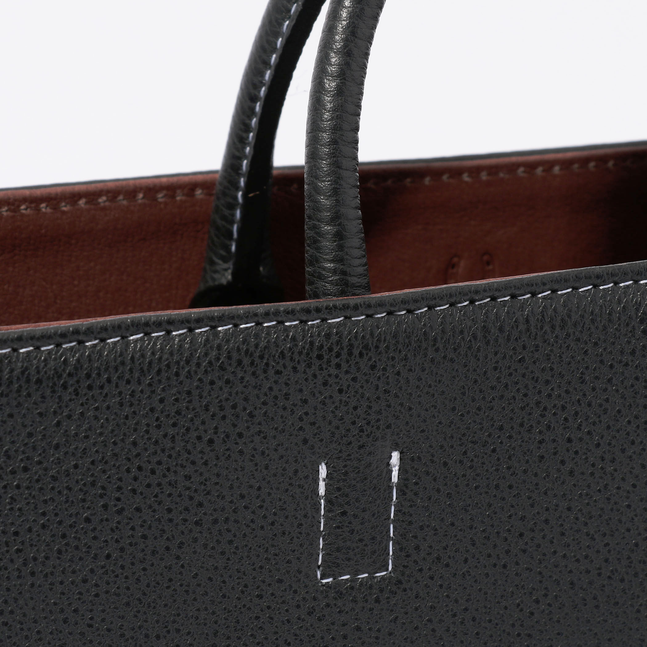 別注】A BOX TOTE シュリンクレザー トートバッグ