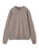 スパンカシミヤクルーネック ニット WISC3237