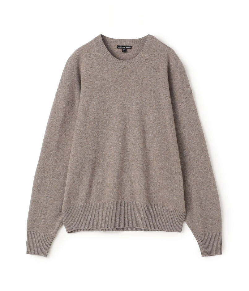 スパンカシミヤクルーネック ニット WISC3237