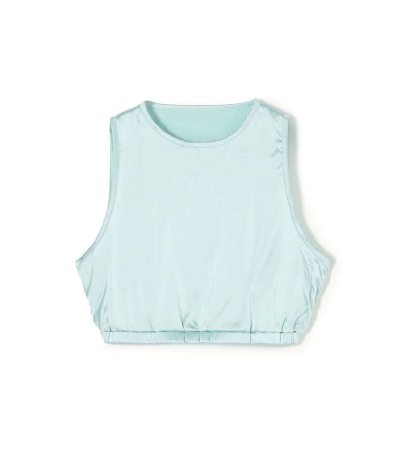 SIMONE WILD SATIN SPORT BRA