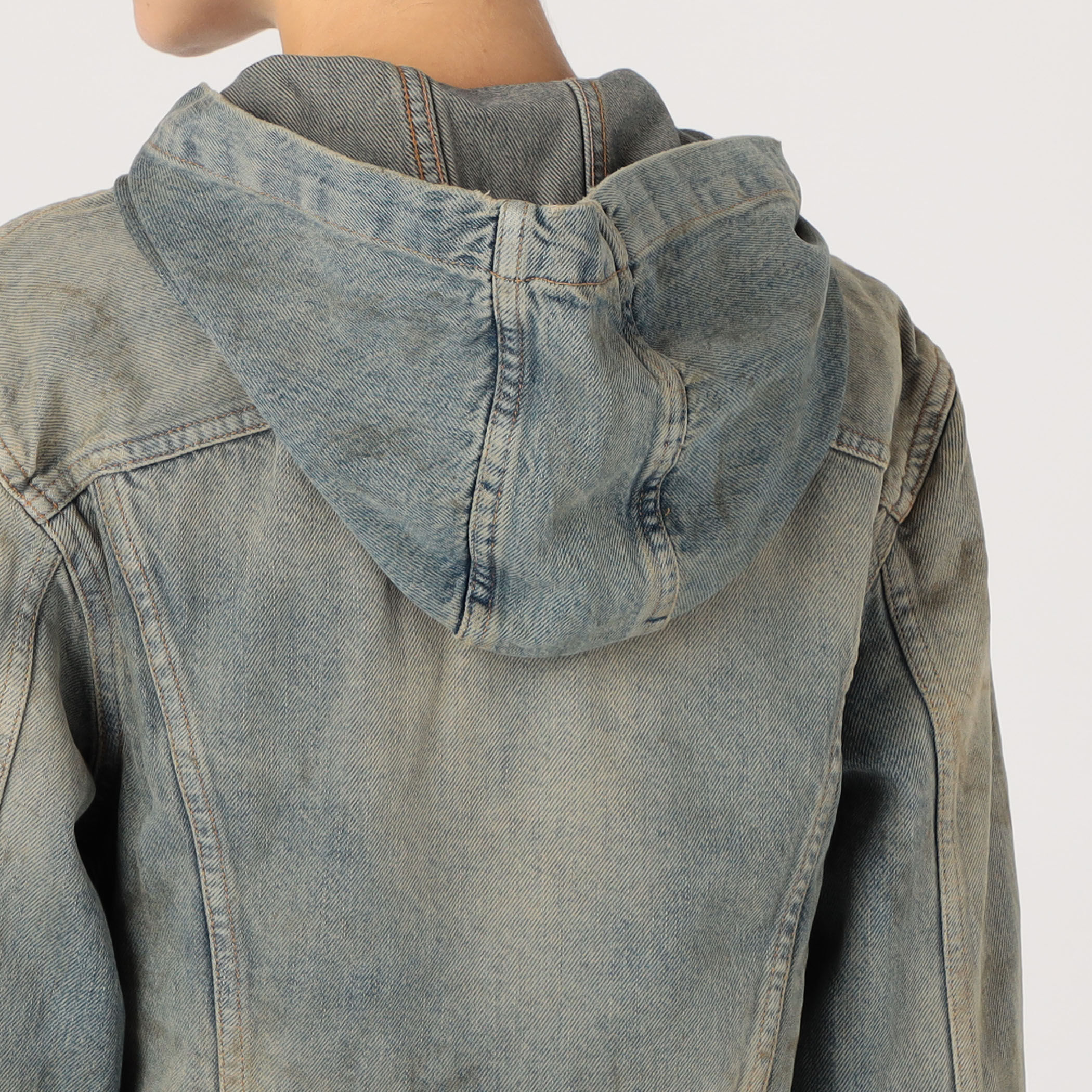Acne Studios デニムジャケット フーディー｜トゥモローランド 公式サイト